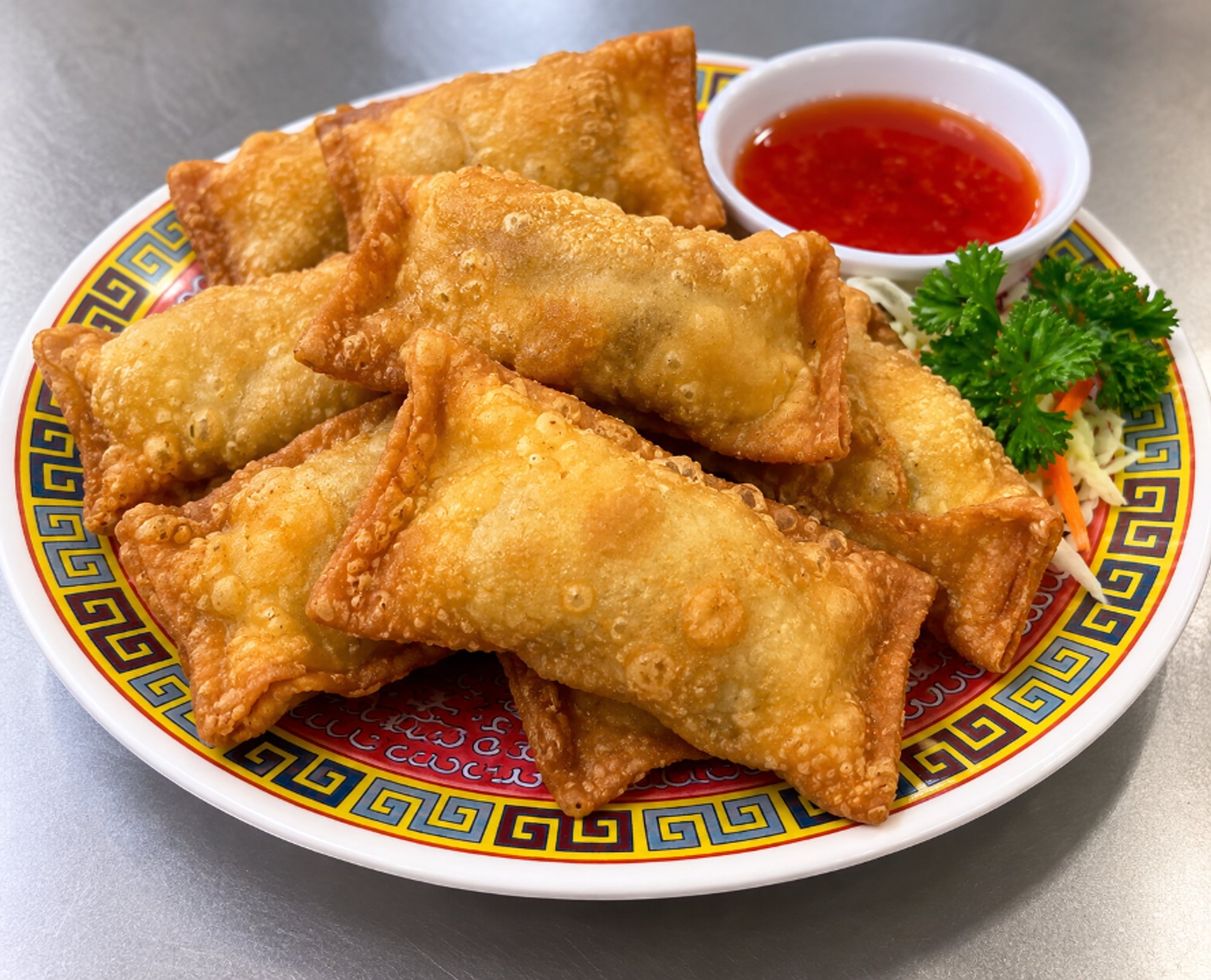 炸 饺 153.Crispy Gau Gee 10pcs