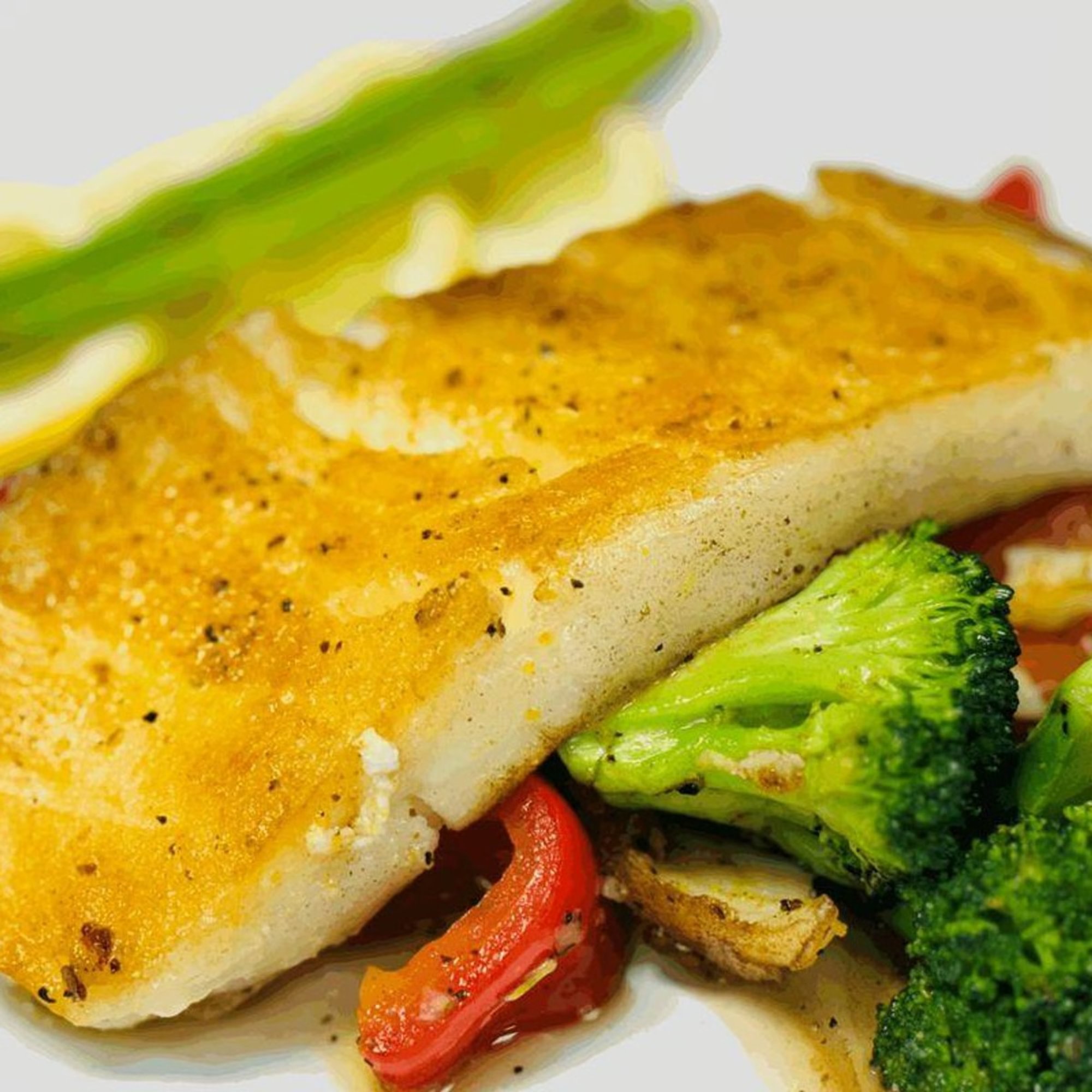 Lemon Pepper Sea Bass