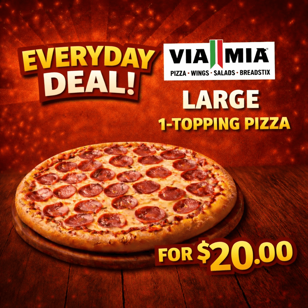 Large 1 Topping Pizza