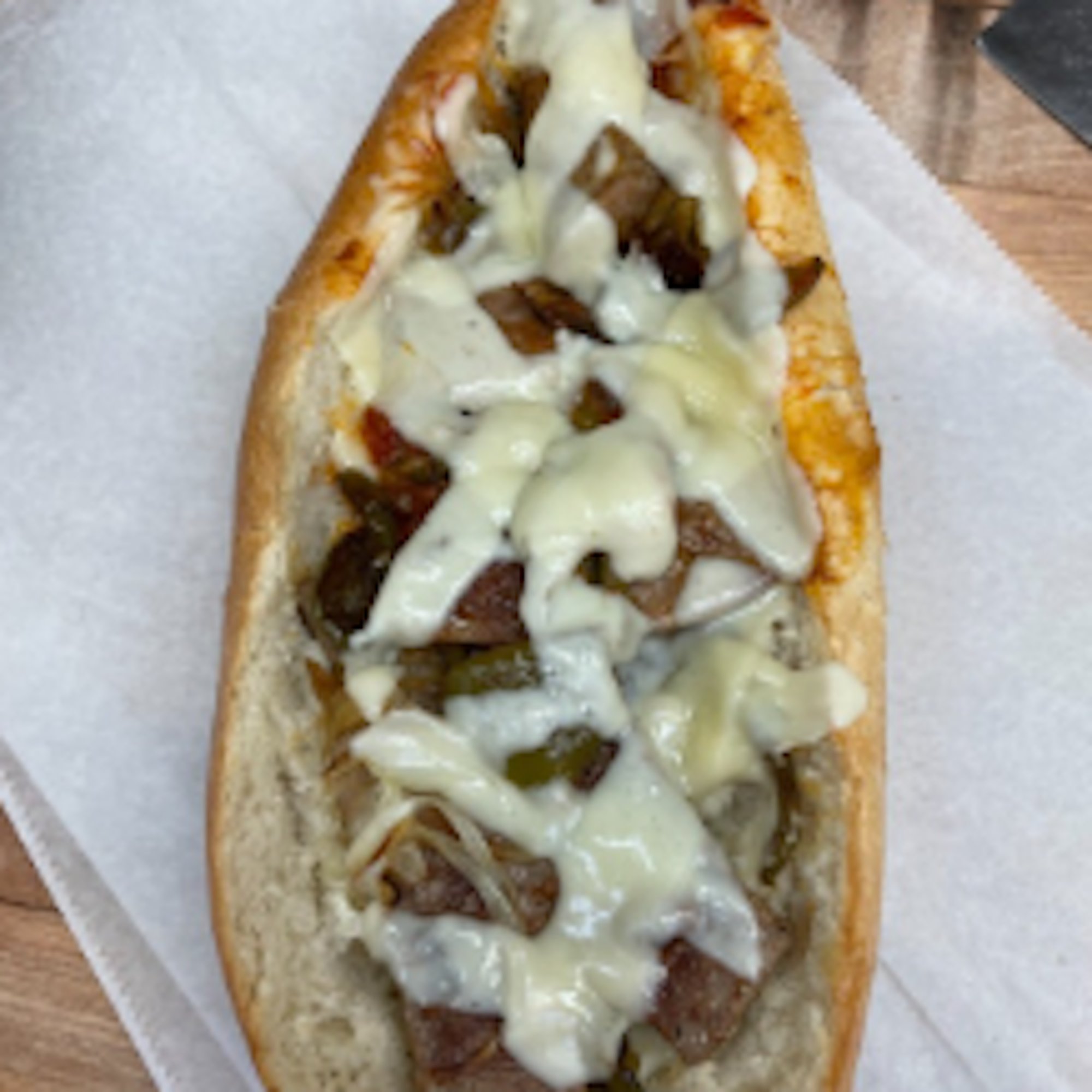 9" Grilled Italian Sausage Grinder