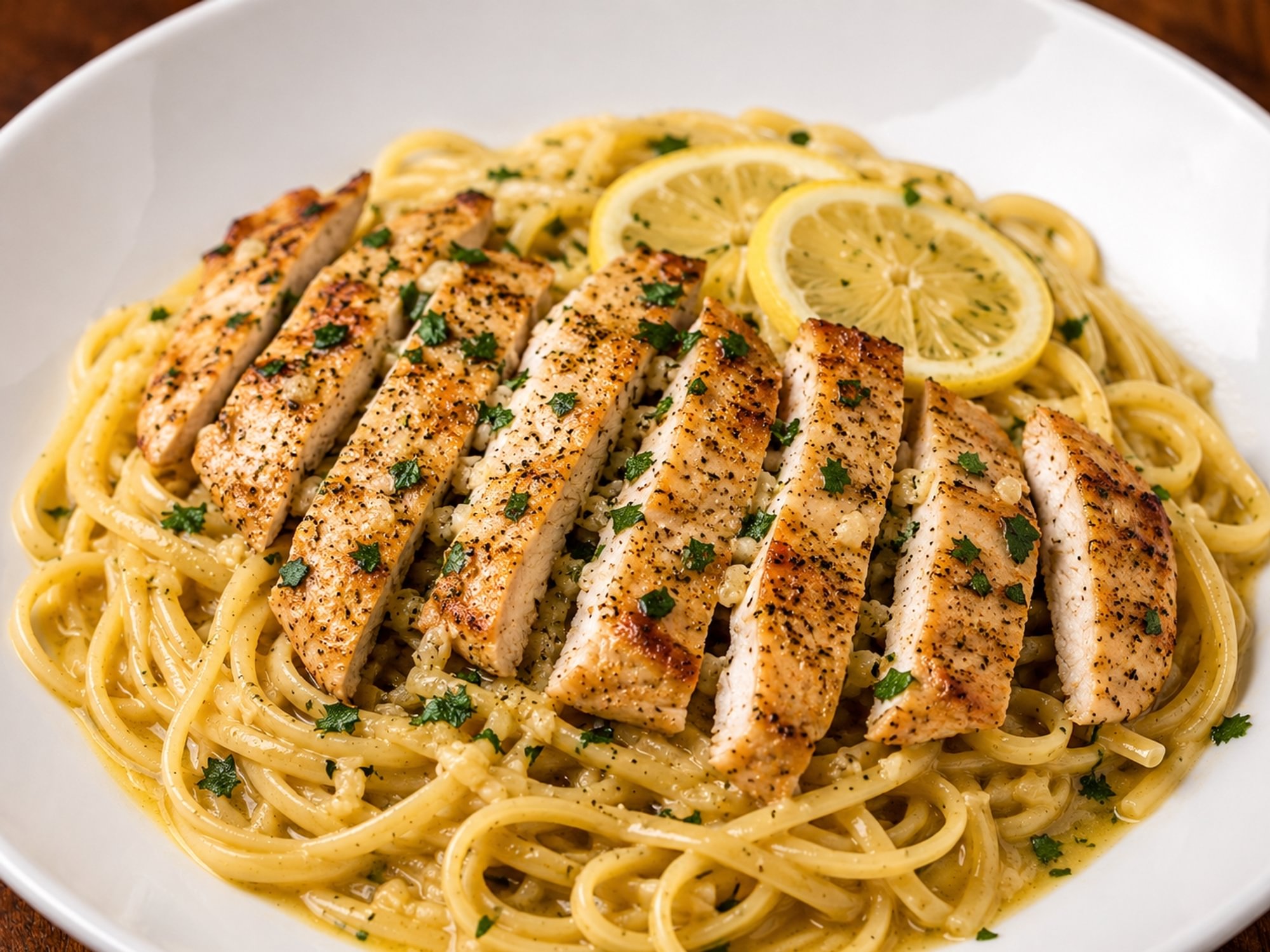 CHICKEN SCAMPI LINGUINE