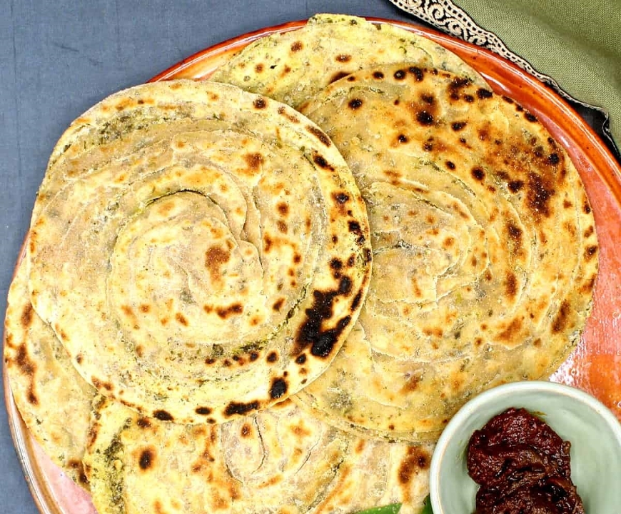 Pudina Paratha