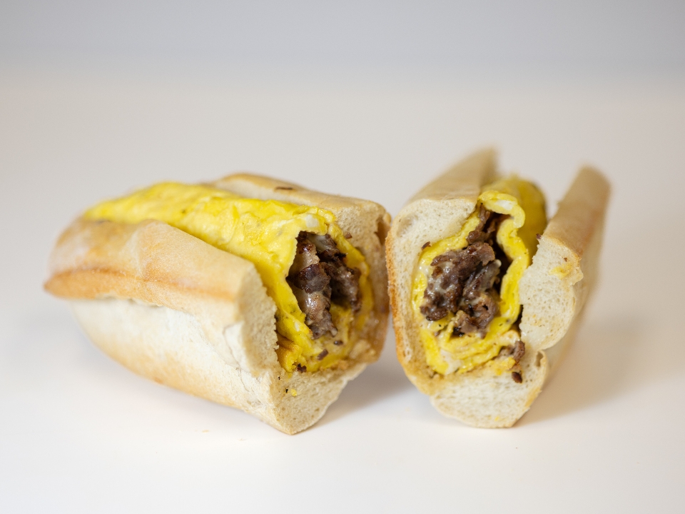 Steak, Egg & Cheese