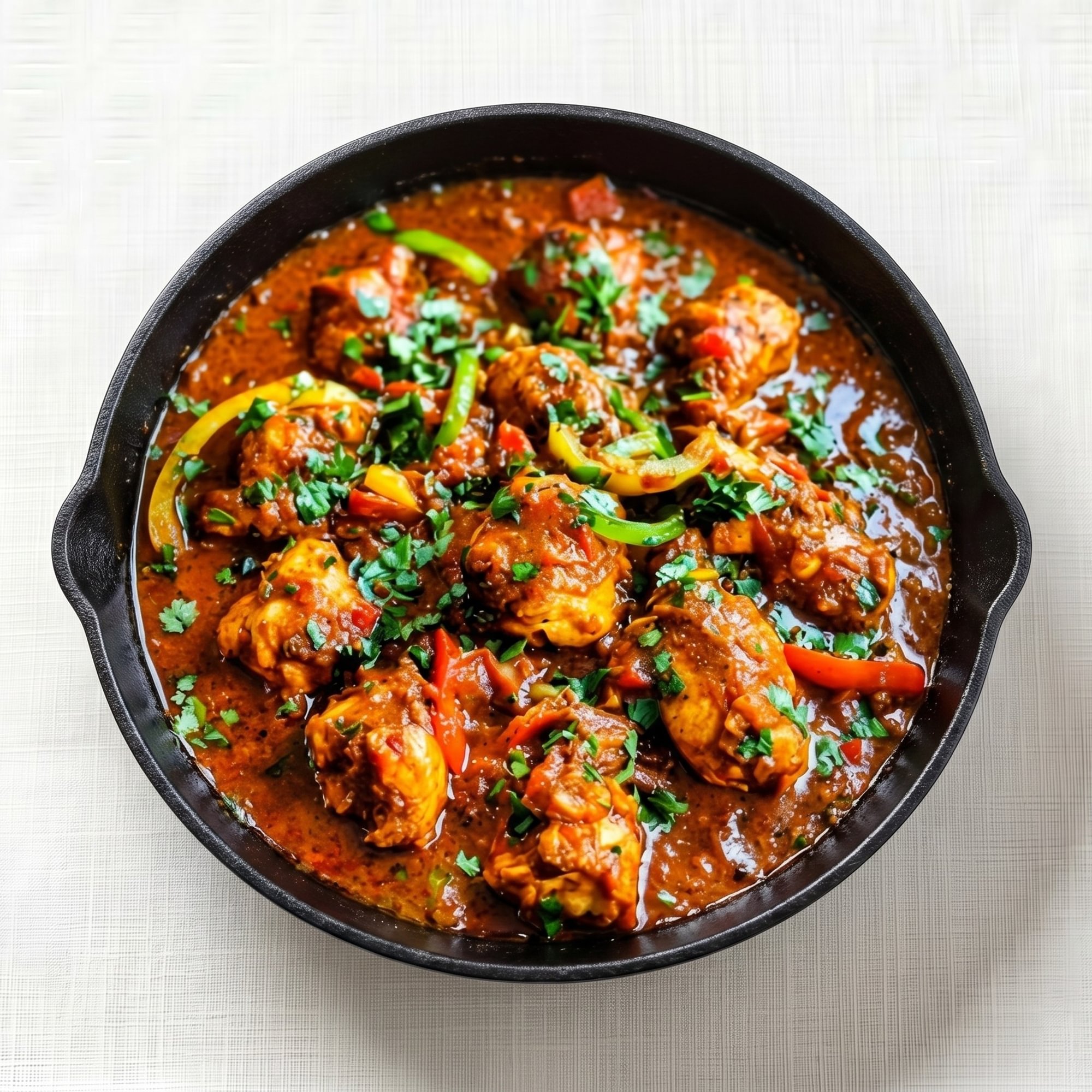 Lahori Maula Jutt Karahi (Chicken)