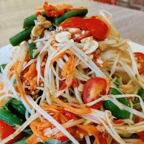 Spicy Papaya Salad (Som Tum)