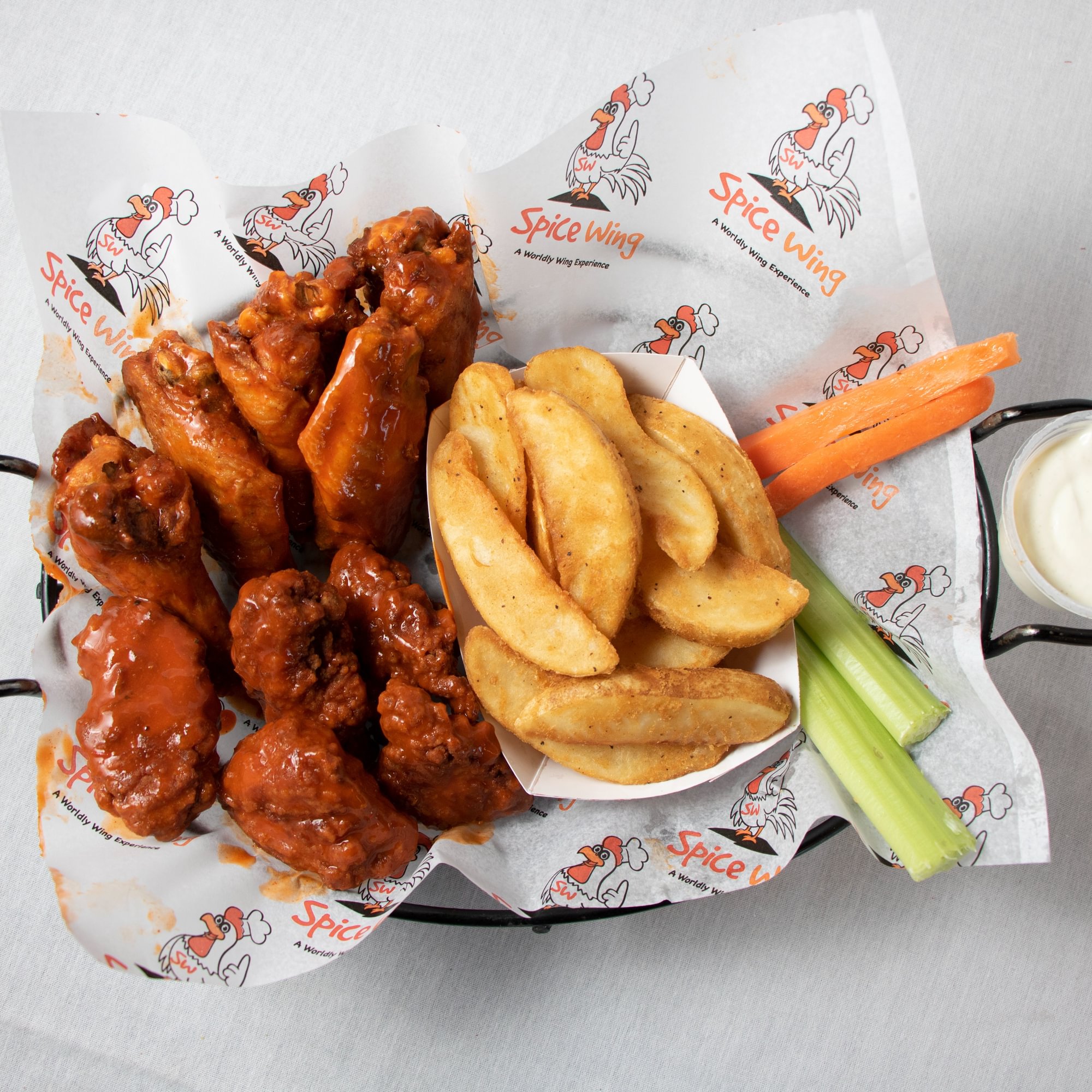 Mixed Wings (Bone-In/Boneless) Combo