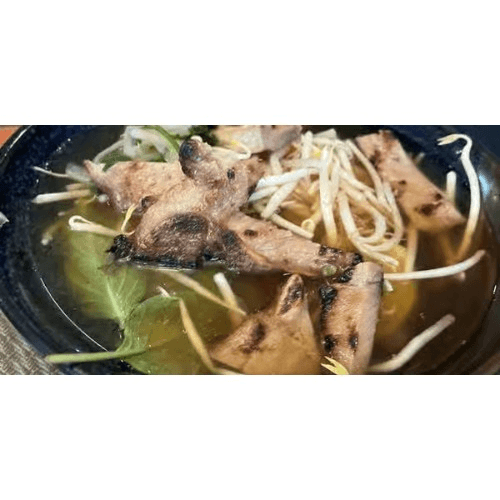 Pho Suon Nuong/Grilled Pork Chop Rice Noodle Soup