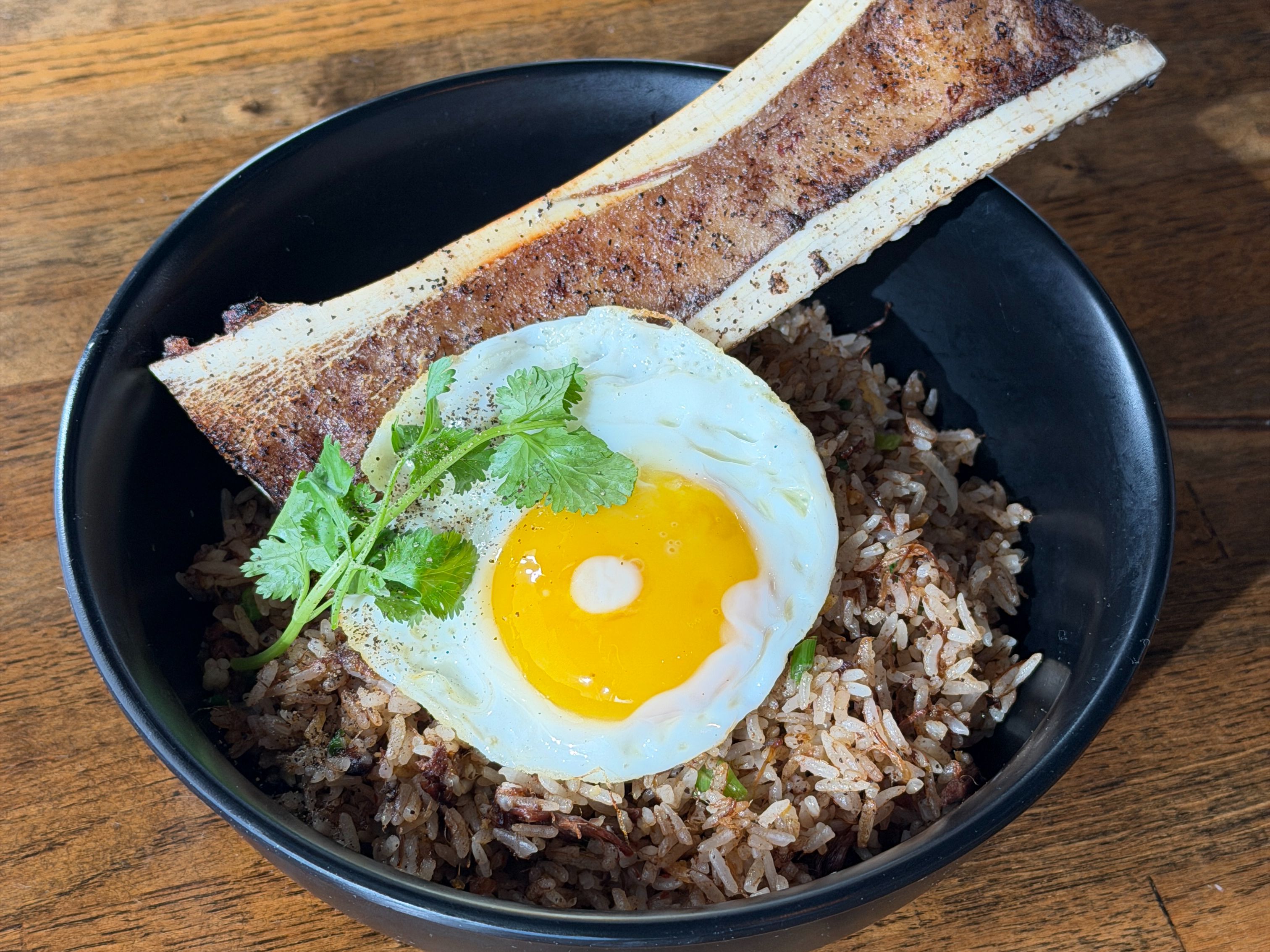 Beef Shank Egg Fried Rice w/ Fried Egg