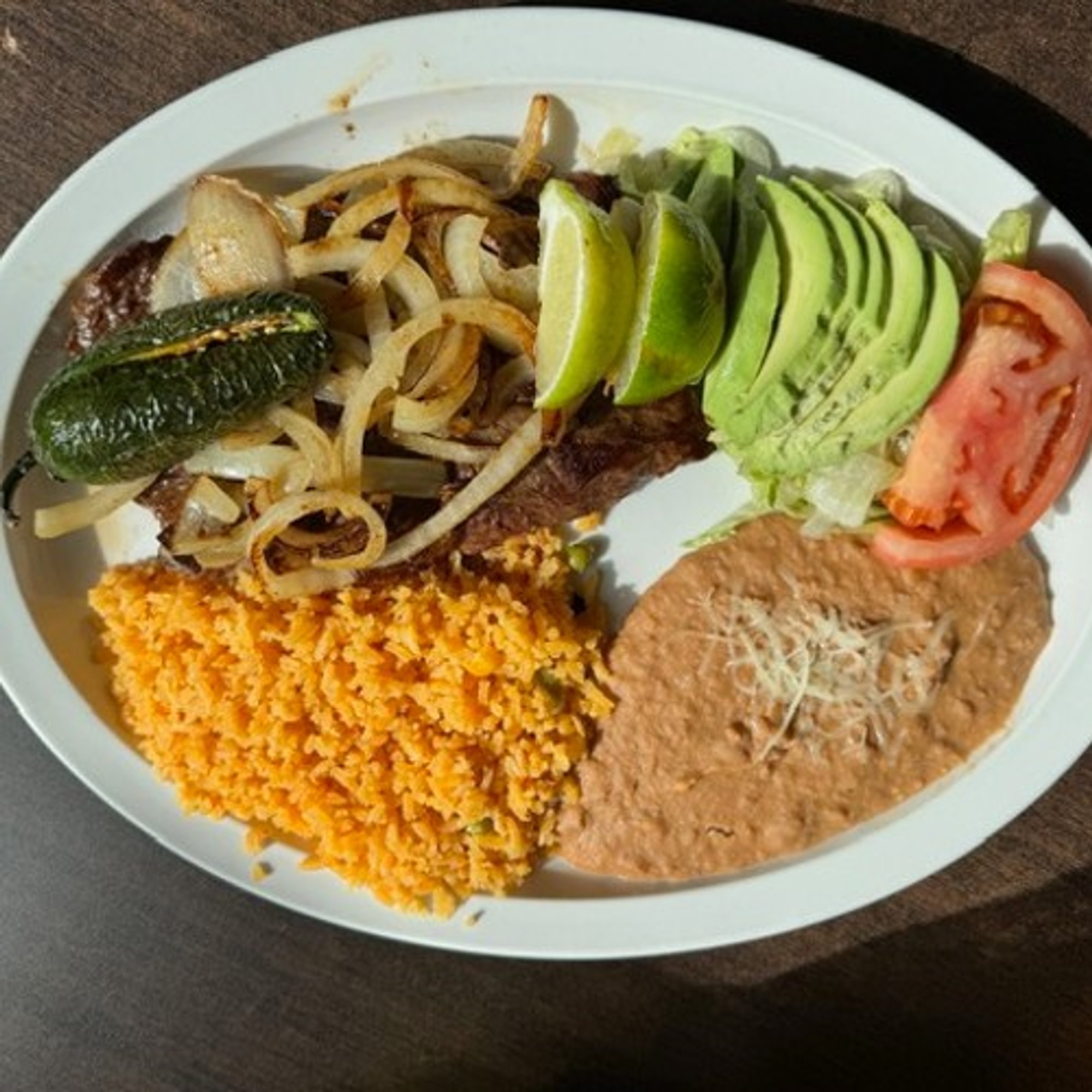 Carne Asada Platter