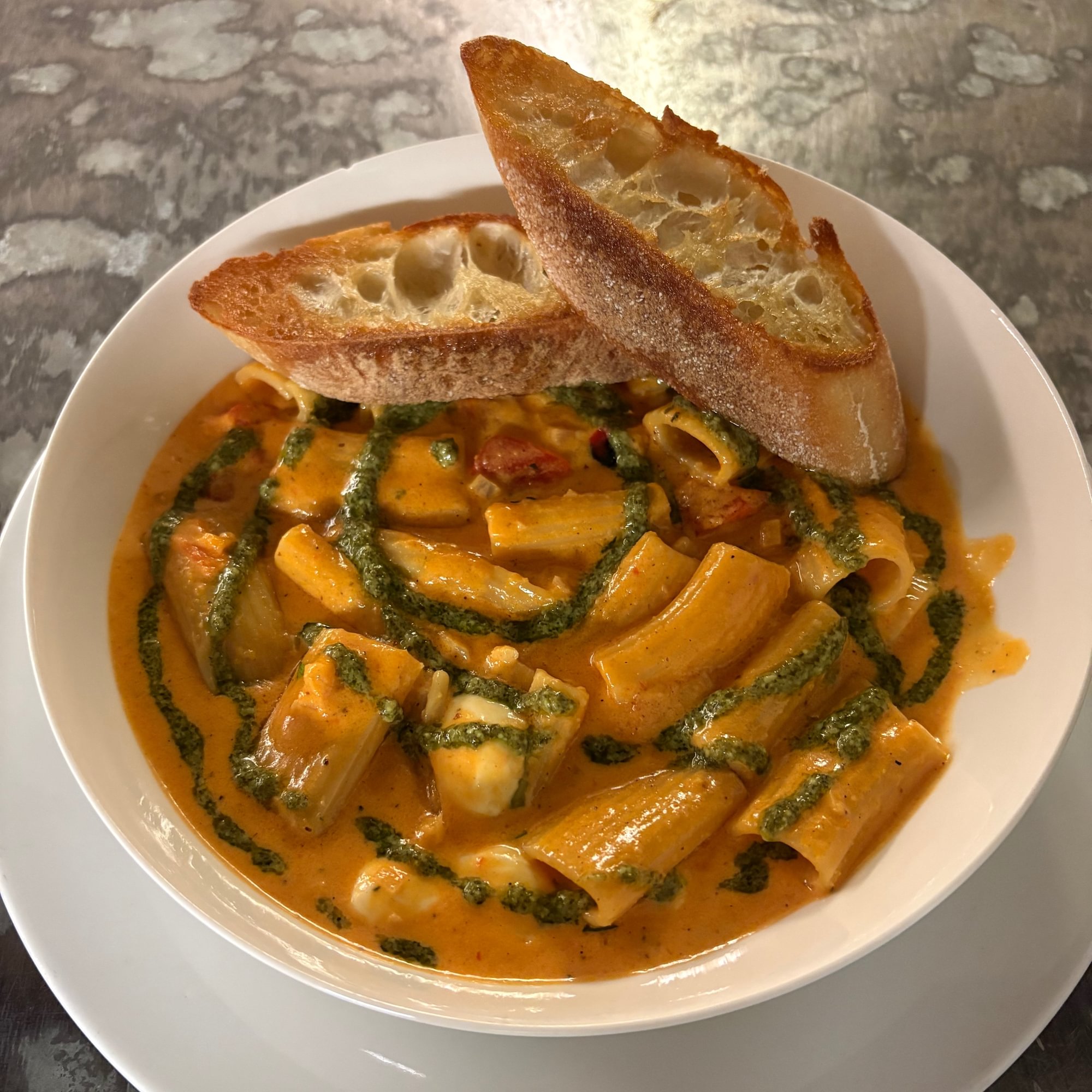 Rigatoni Romesco