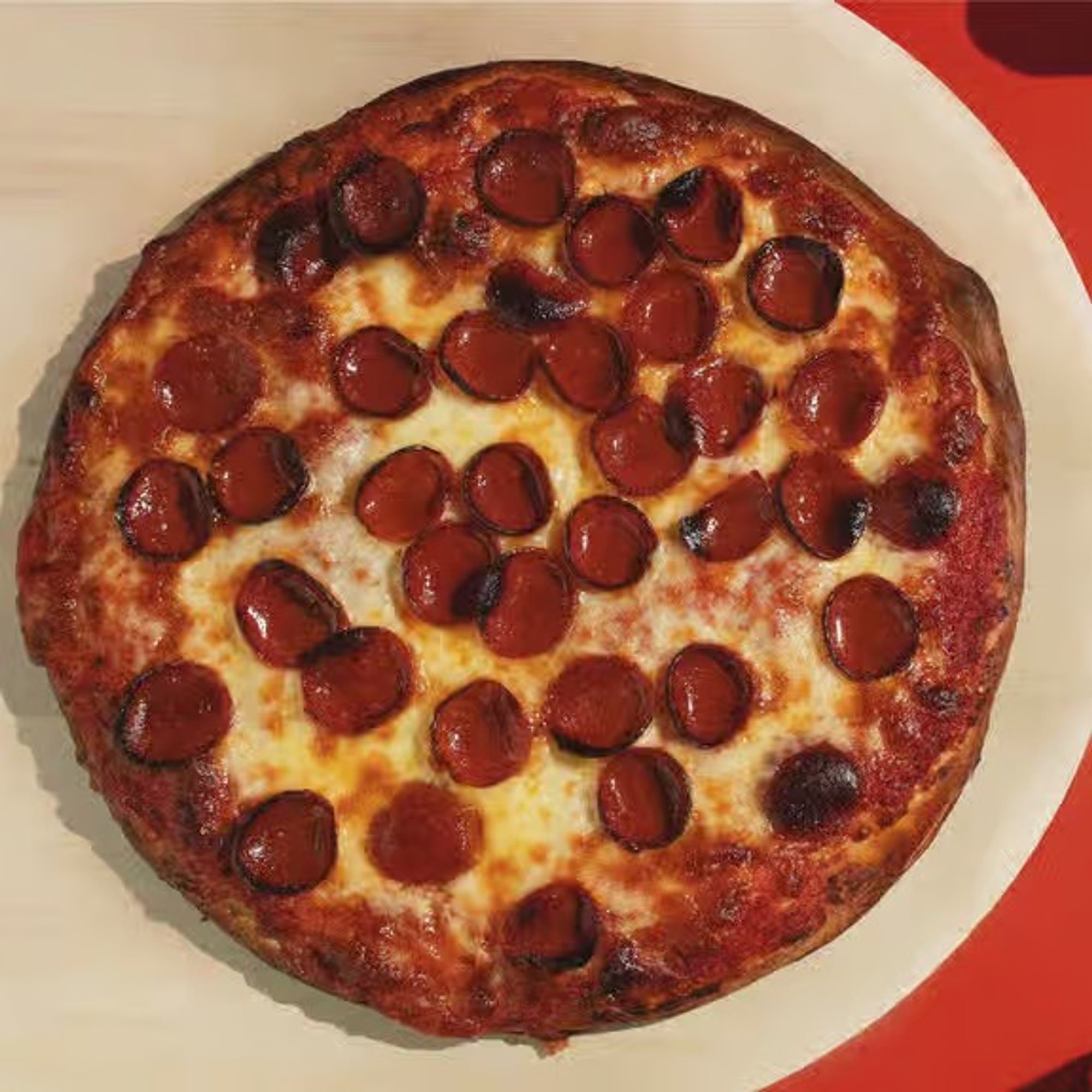 Small Cheese & One Item Pizza Combo with Wings