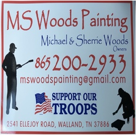 M S Woods Painting Logo