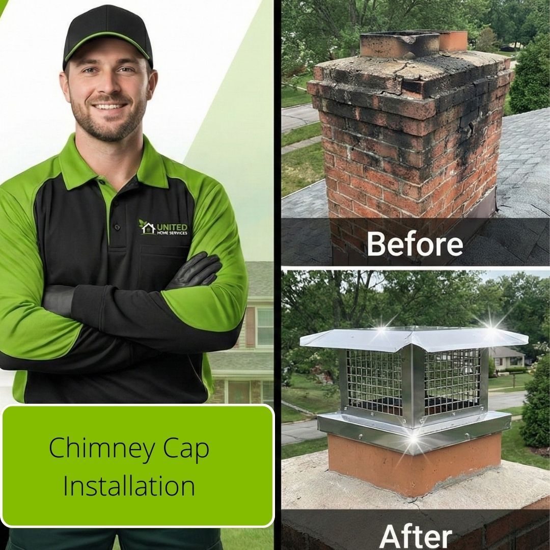 Chimney Cap Installation - Plano