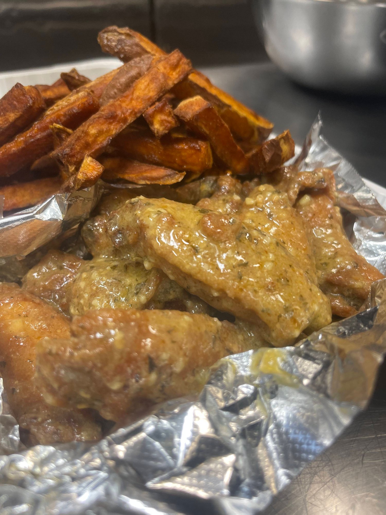 Garlic Parmesan Wings