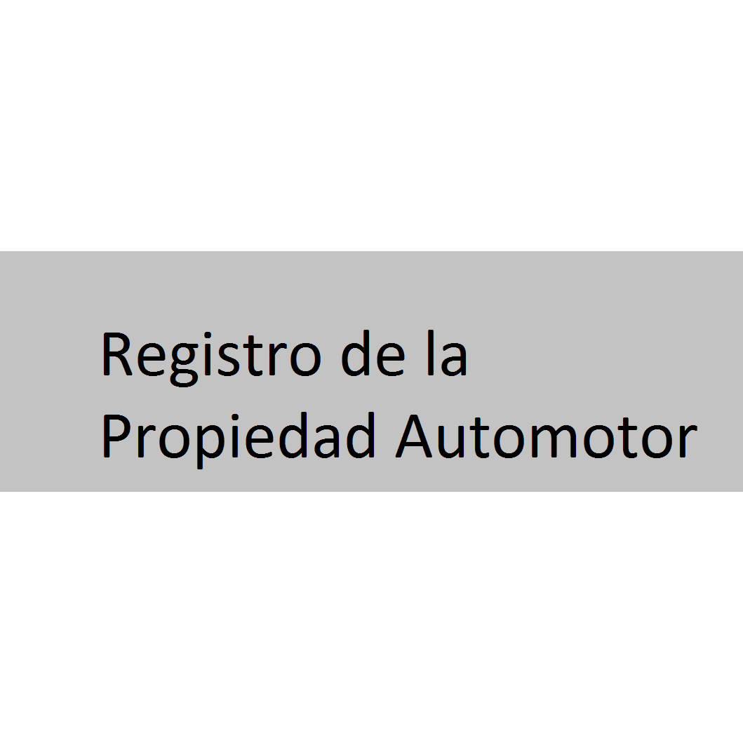 Registro de la Propiedad Automotor