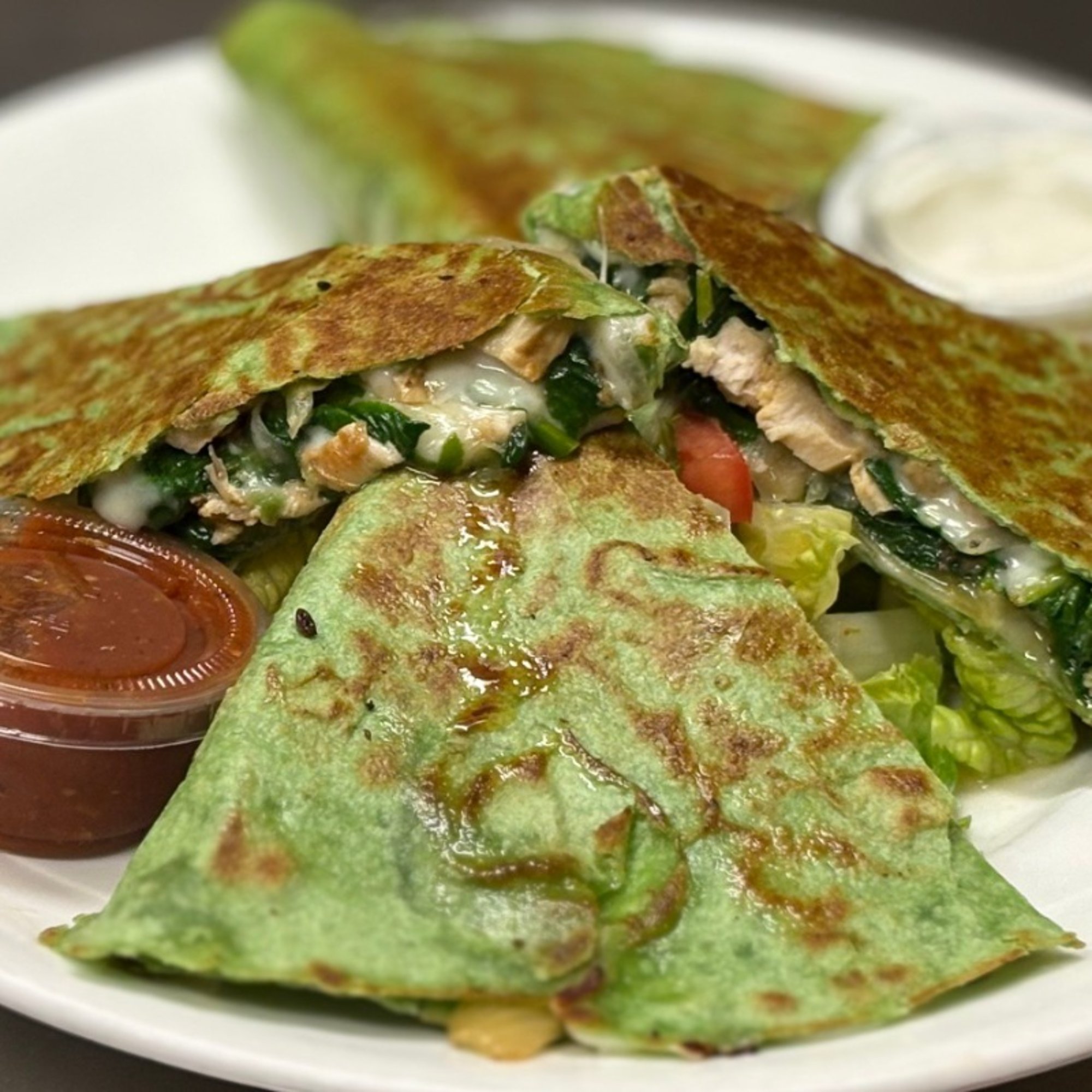 Spinach Quesadilla