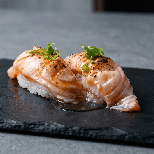Cajun Salmon Sushi