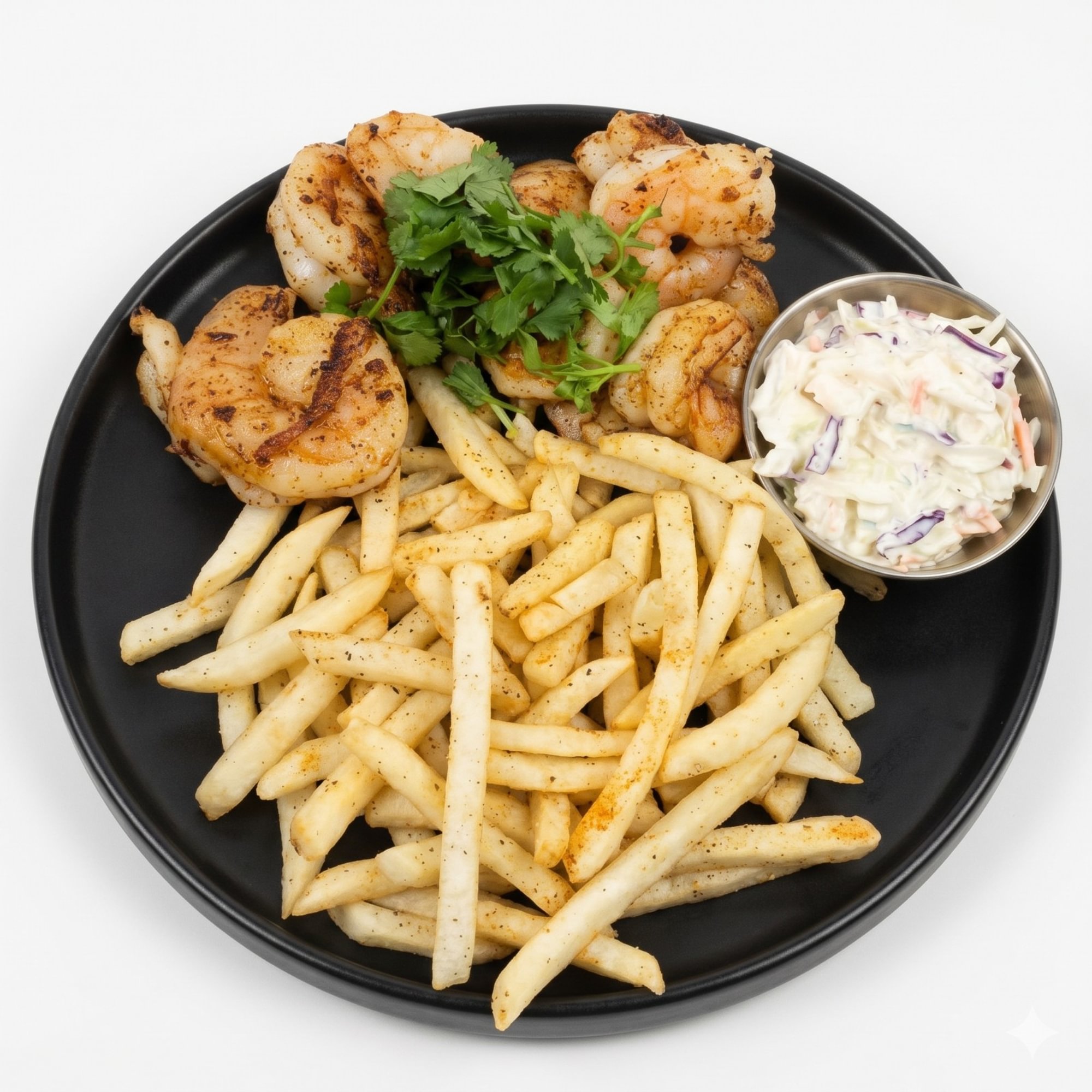 Fried Jumbo Shrimp Plate