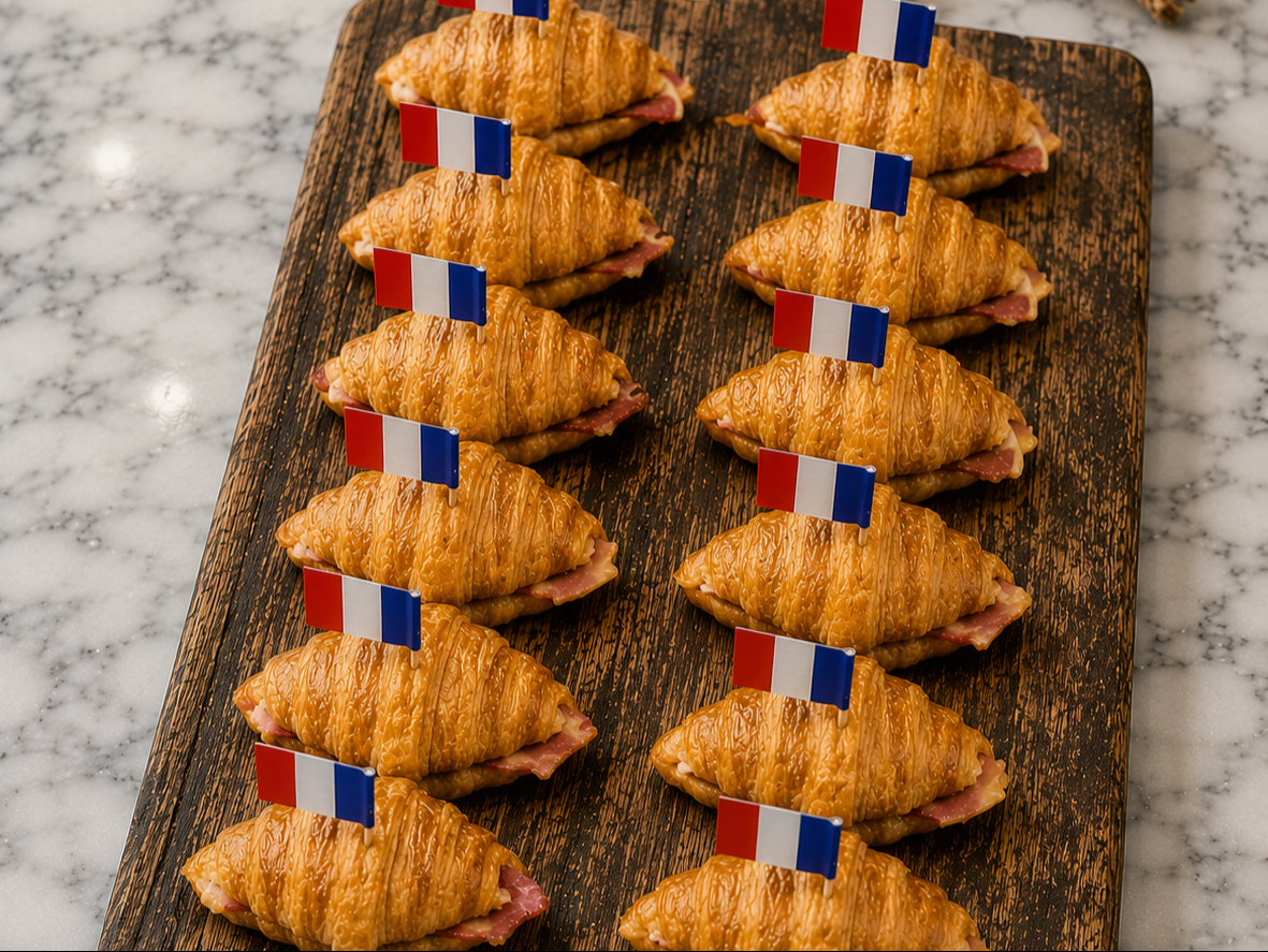 La Vie En Rose (12 Mini Croissants Total)