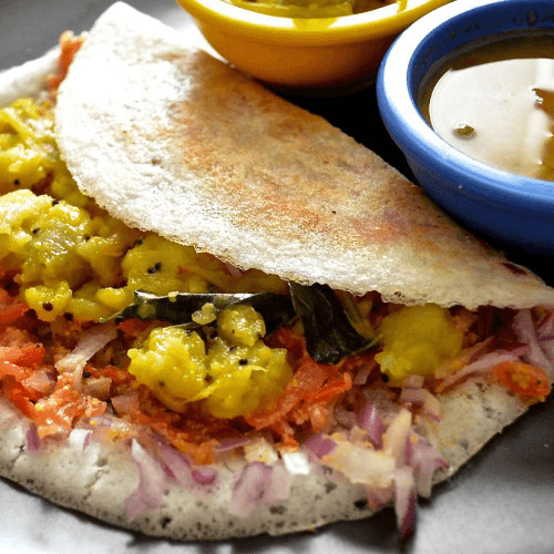 Onion Masala Dosa