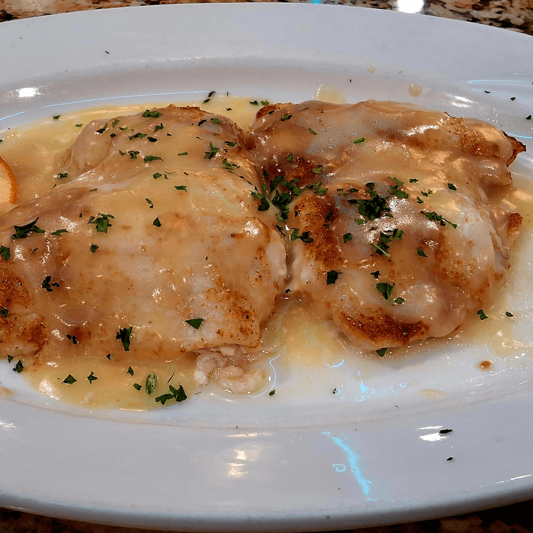Broiled Fillet of Flounder