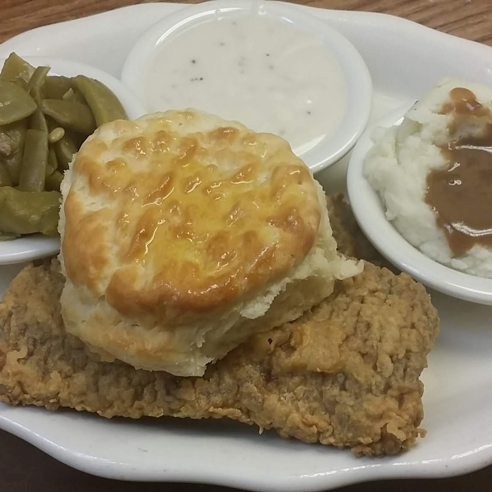 Our Famous Kuntry Fried Steak Dinner (1 PC)