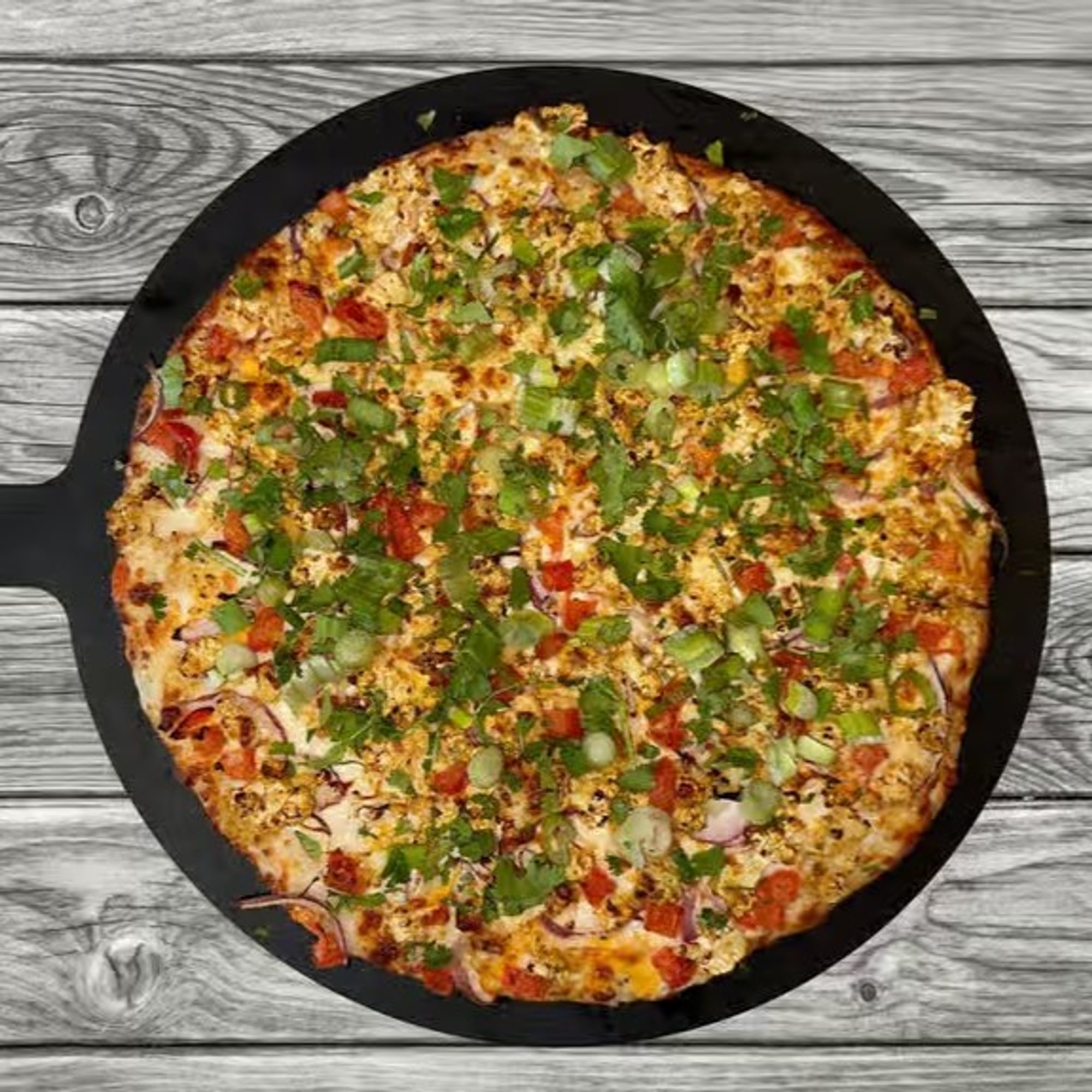 Achari Gobhi Pizza