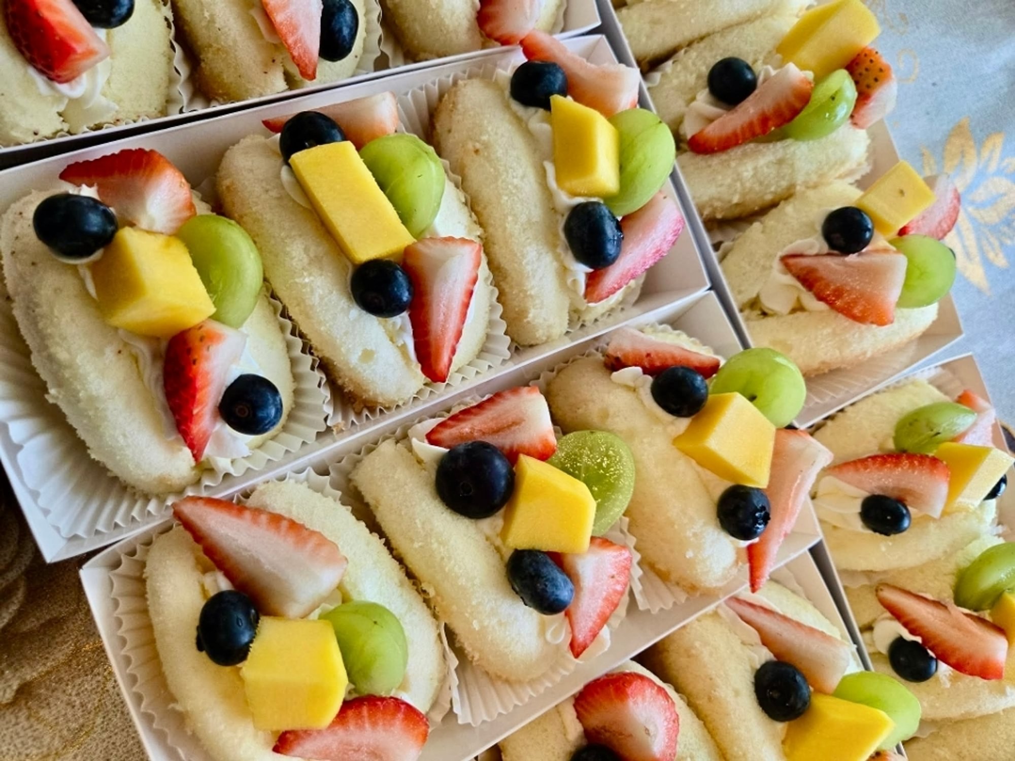 Taco fruit cake
