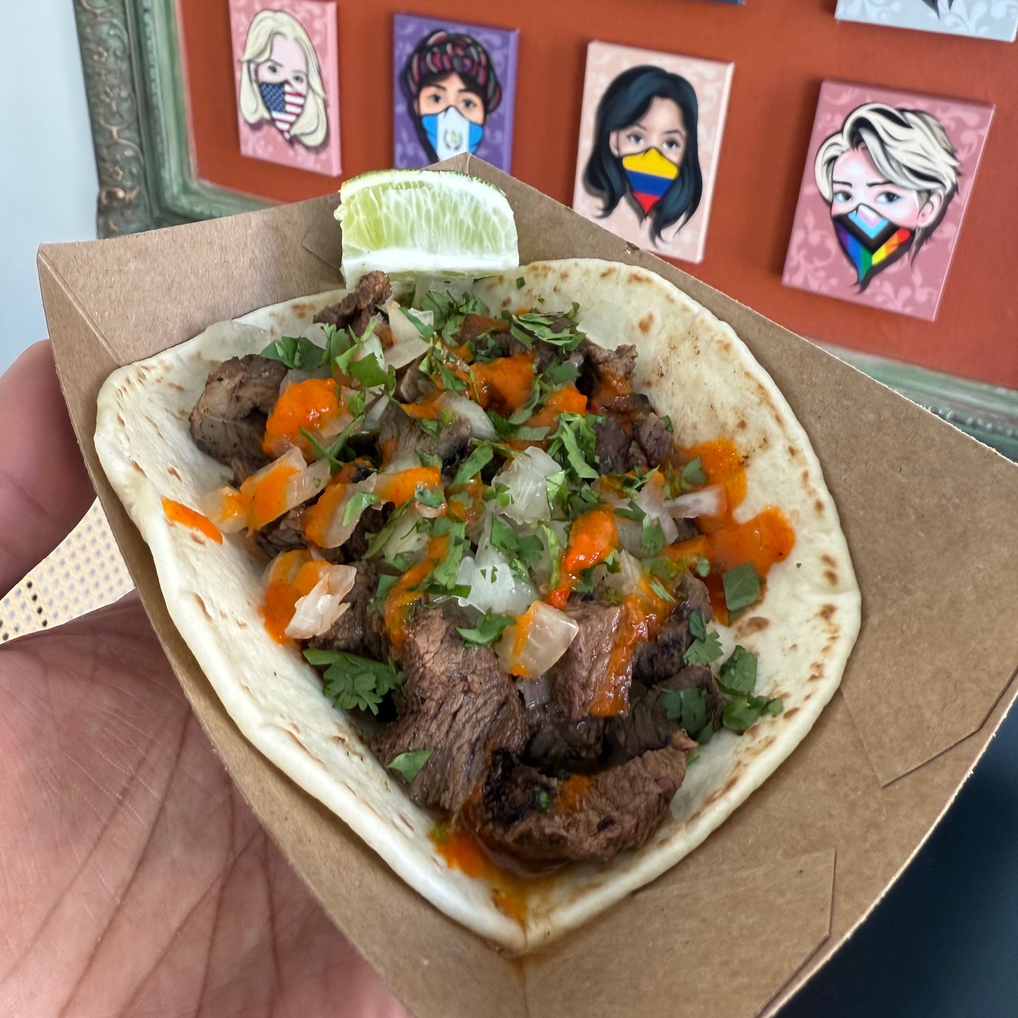 Steak Premium Taco