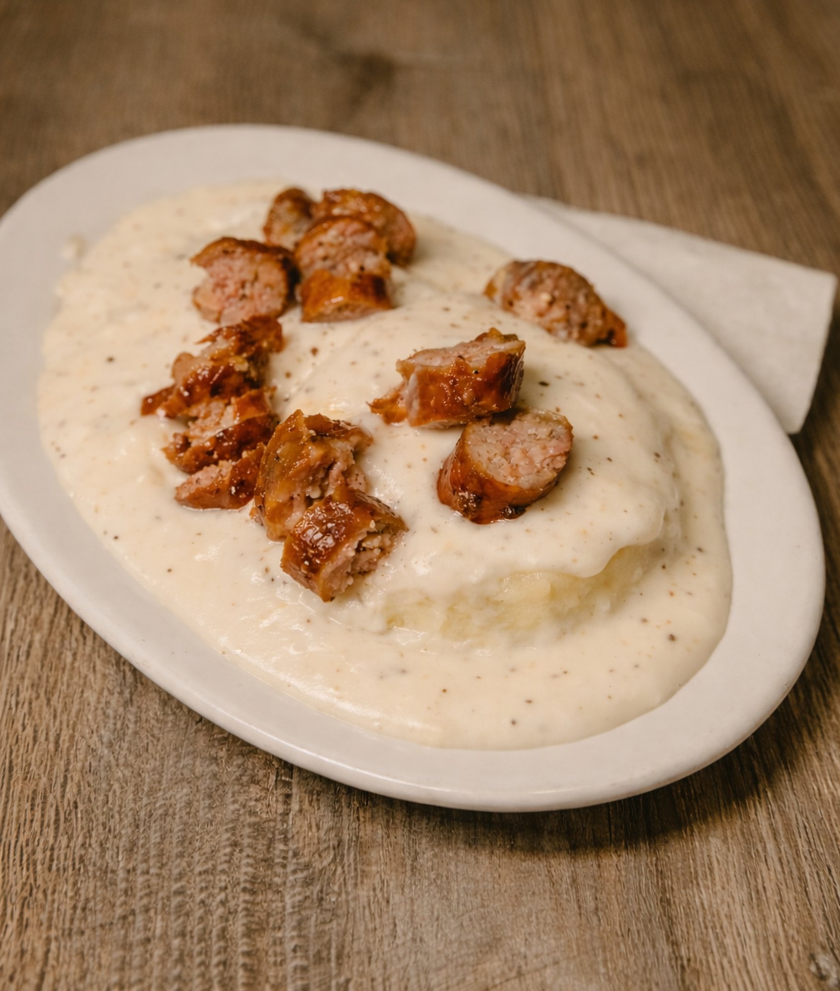 Biscuits and Gravy Half