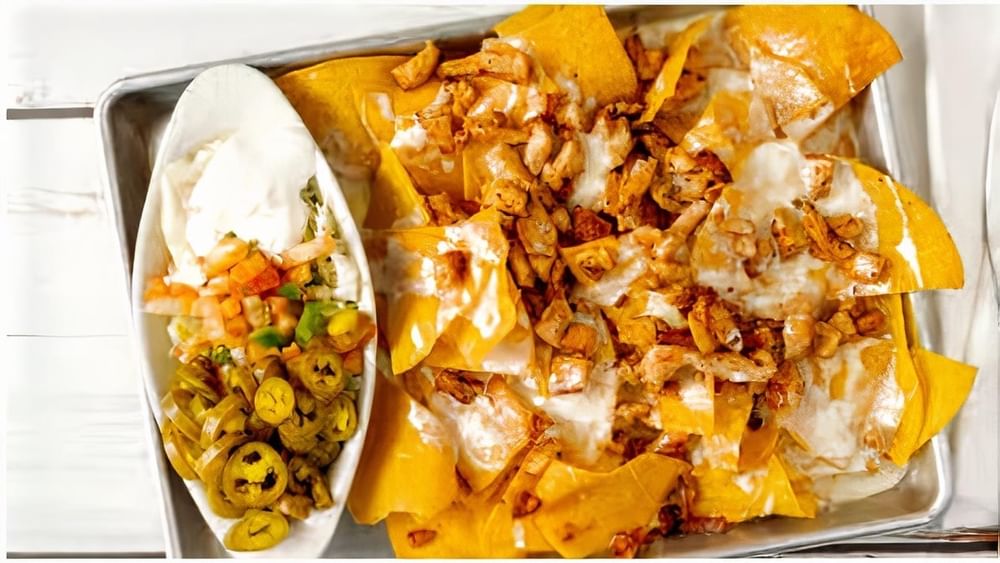 De Pollo / Chicken Nachos