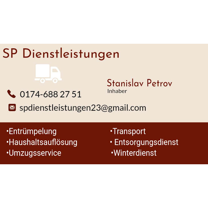 Logo von SP Dienstleistungen Inh. Stanislav Petrov