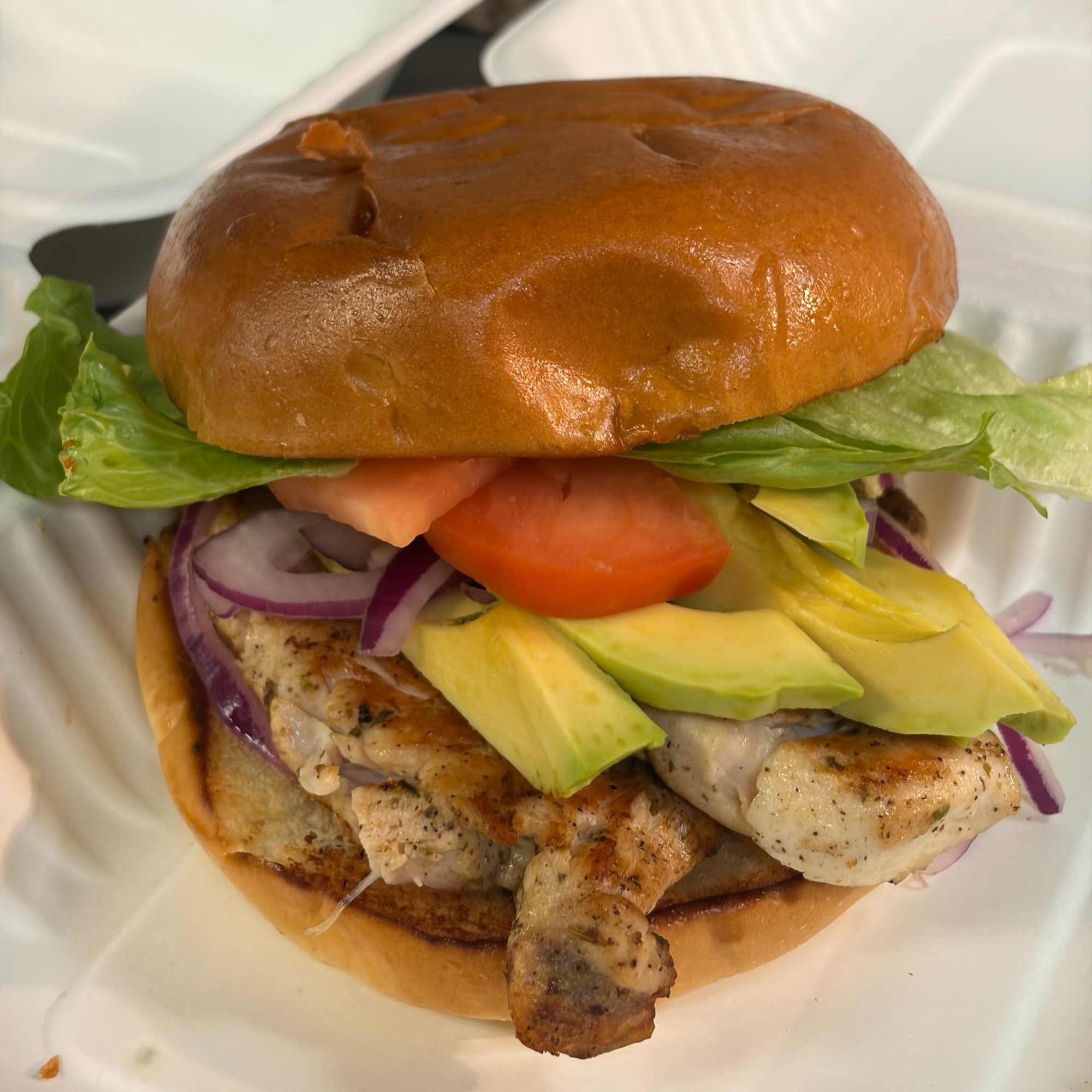 Grilled Chicken Avocado Sandwich