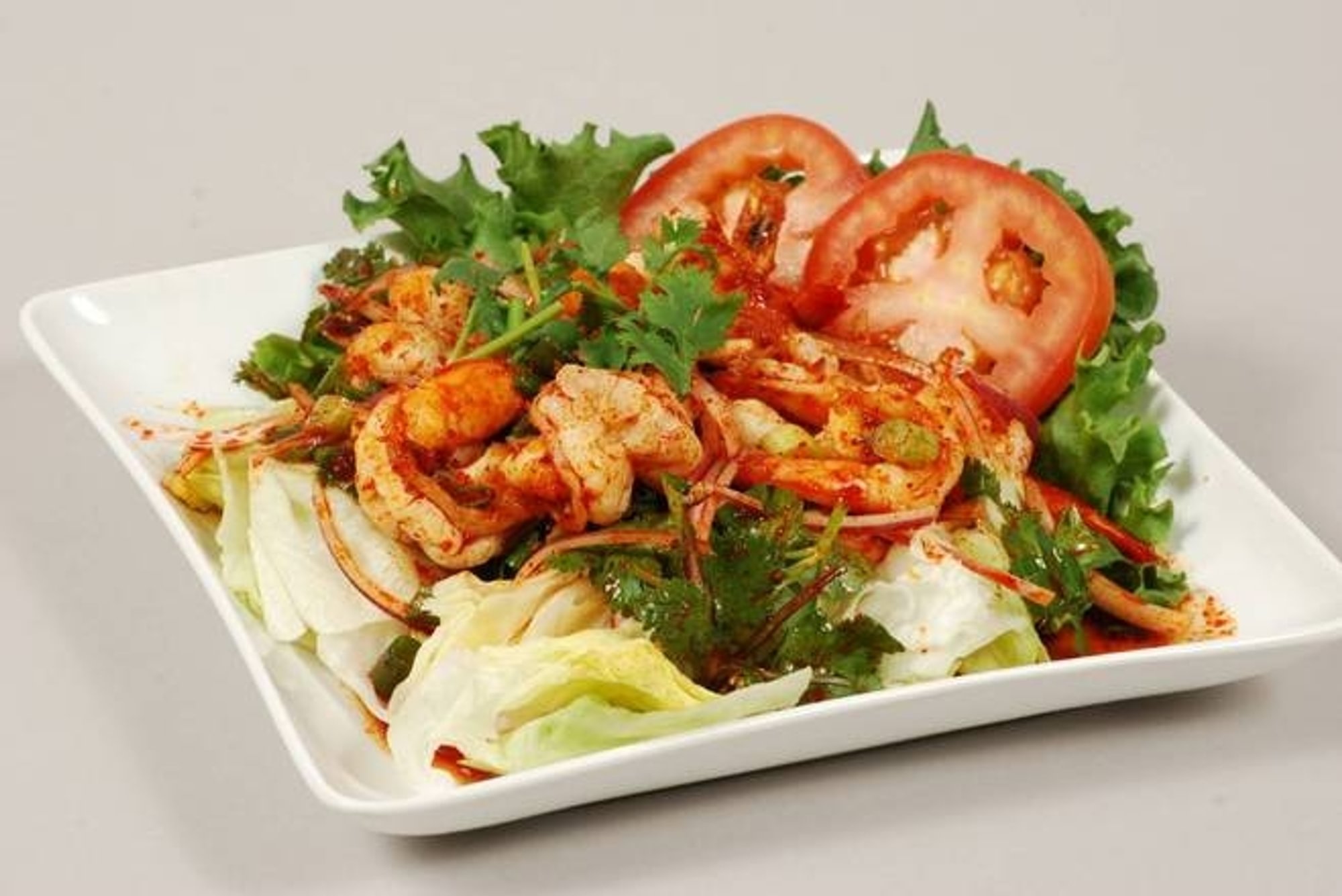 Spicy Grilled Shrimp Salad