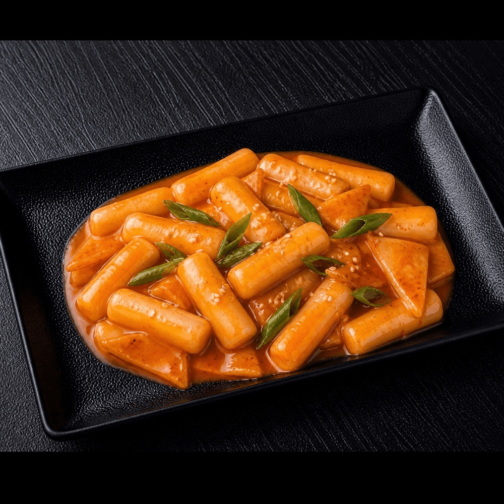 A7: K- Street Rice Cake (Tteokbokki) (Vegetarian Friendly)