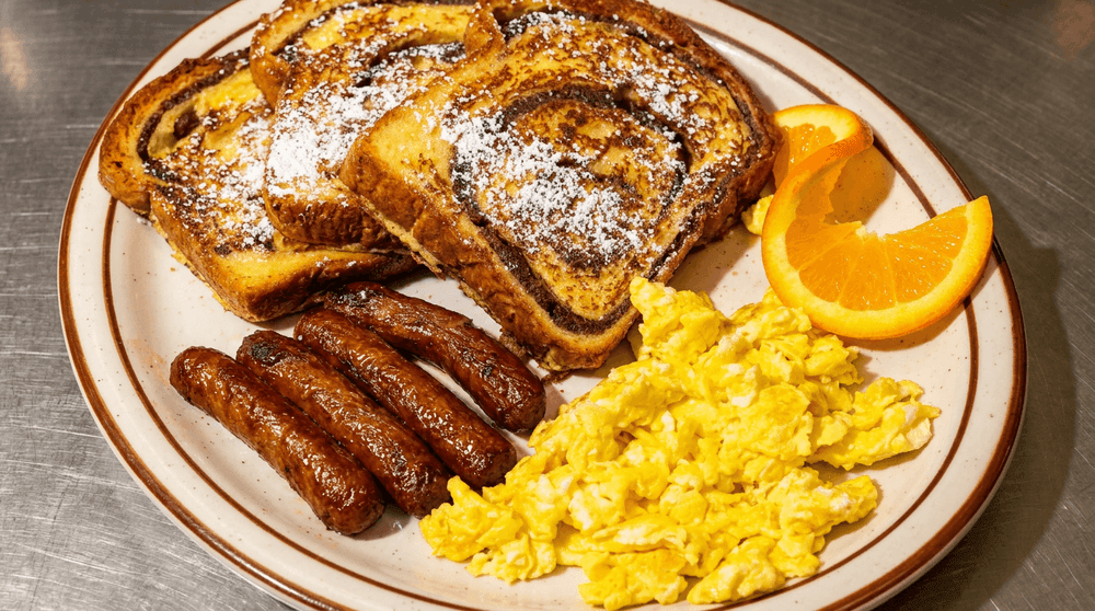 Cinnamon Raisin Breakfast Plate