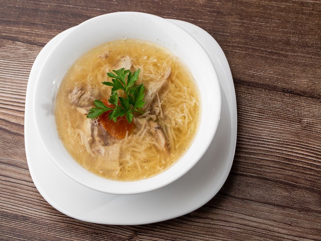 Sweet Corn Chicken Soup