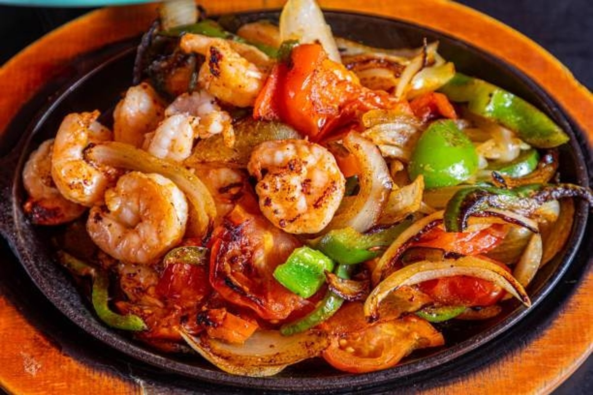 Shrimp Fajitas