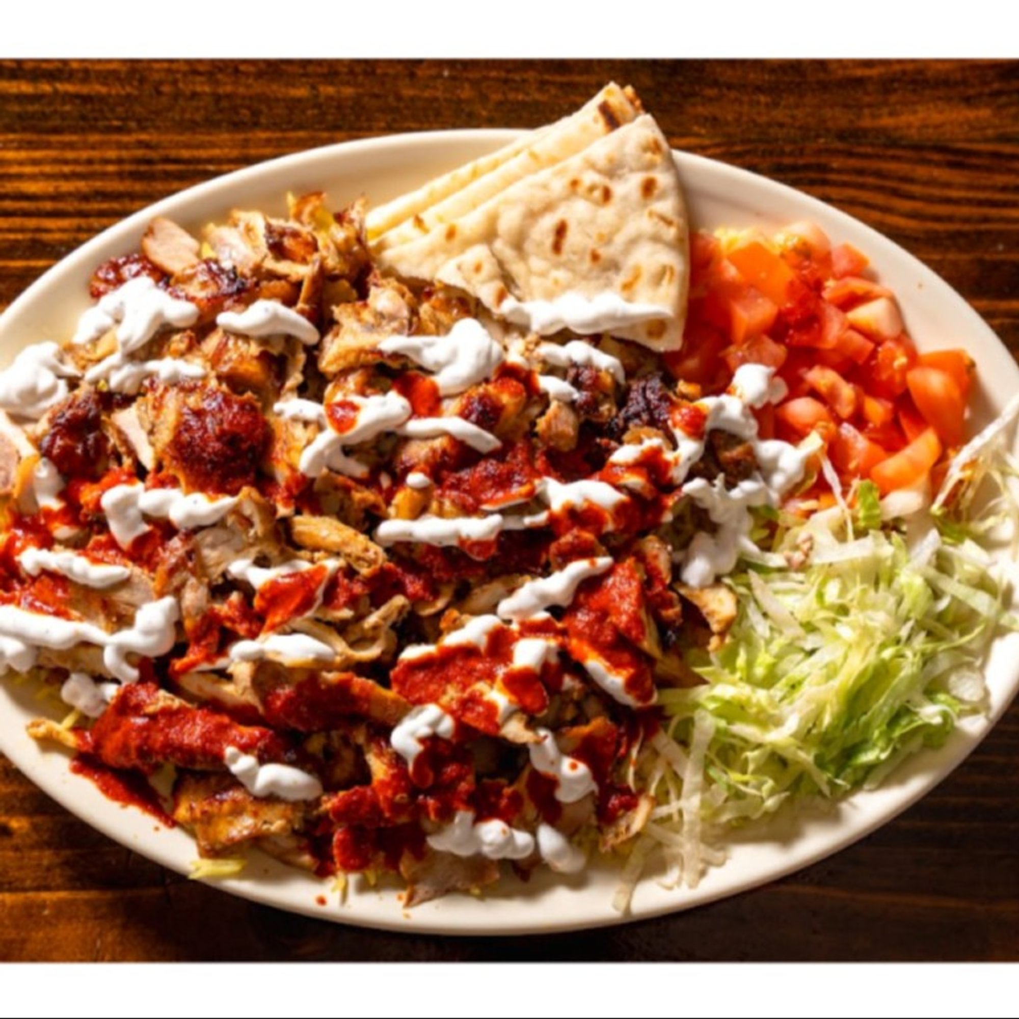 Chicken Shawarma over Rice