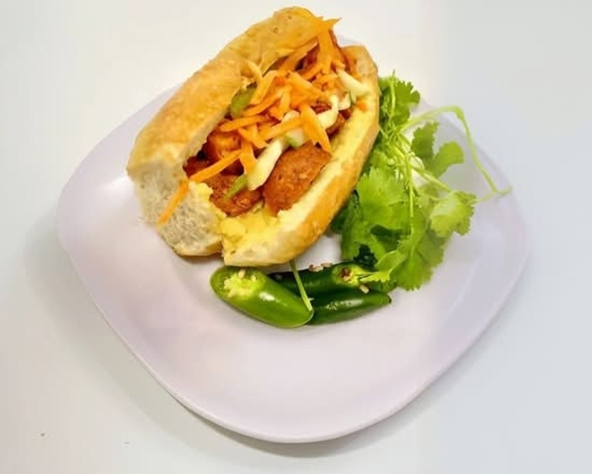 10V. Vegan Meatball Sandwich
