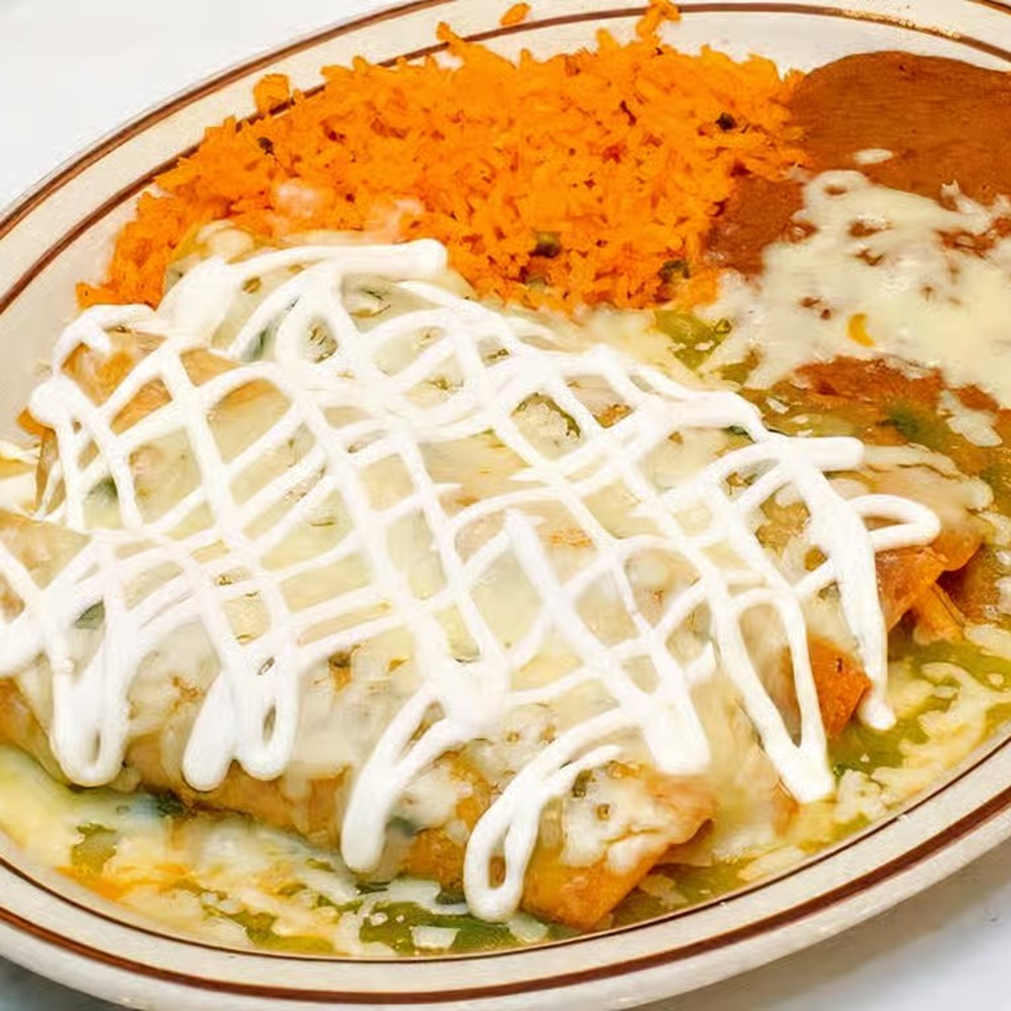 Enchiladas Verdes