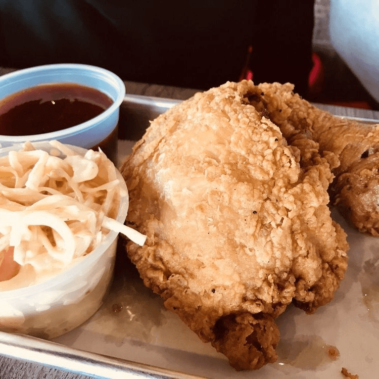 2pc Dark Fried Chicken