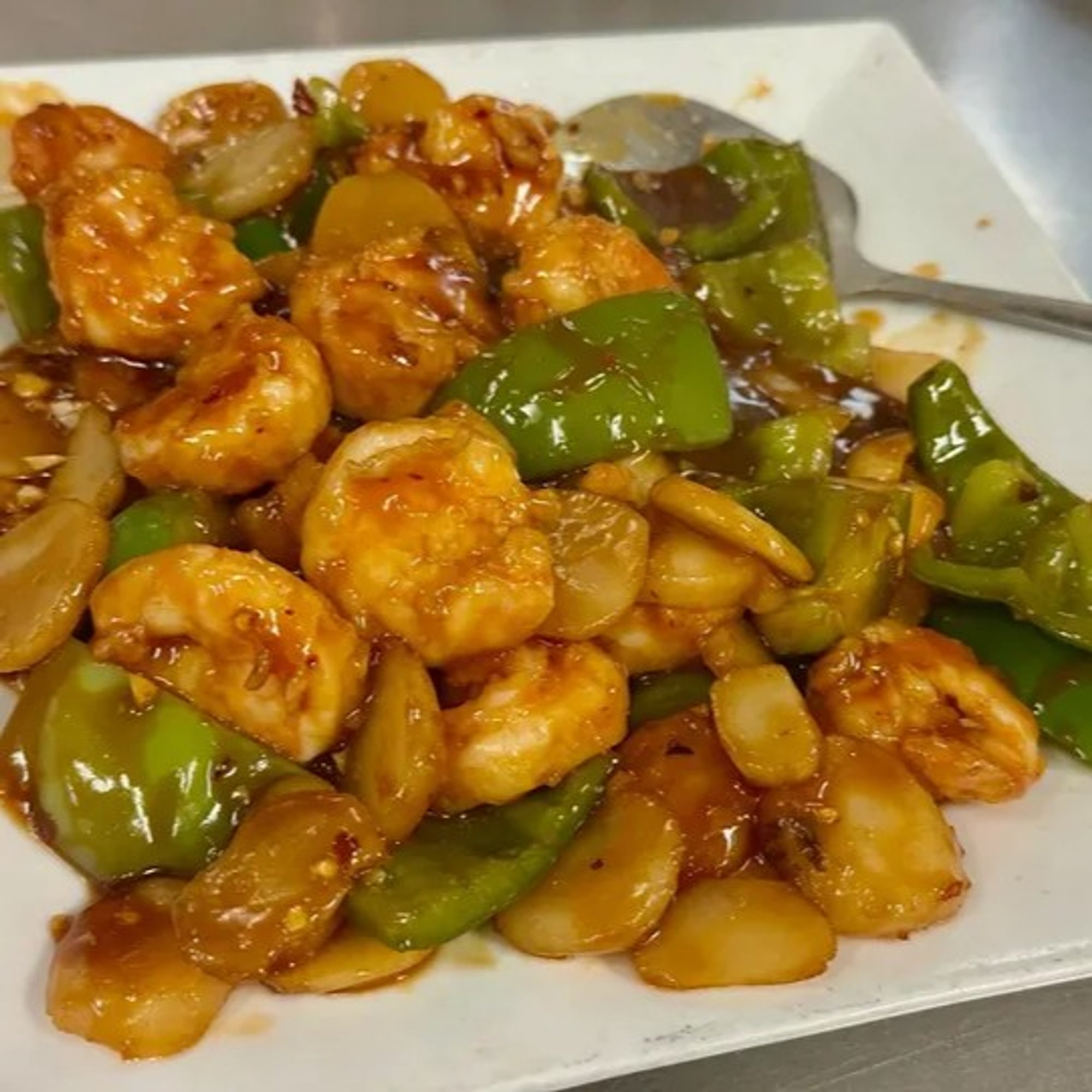 Shrimp in Garlic Sauce