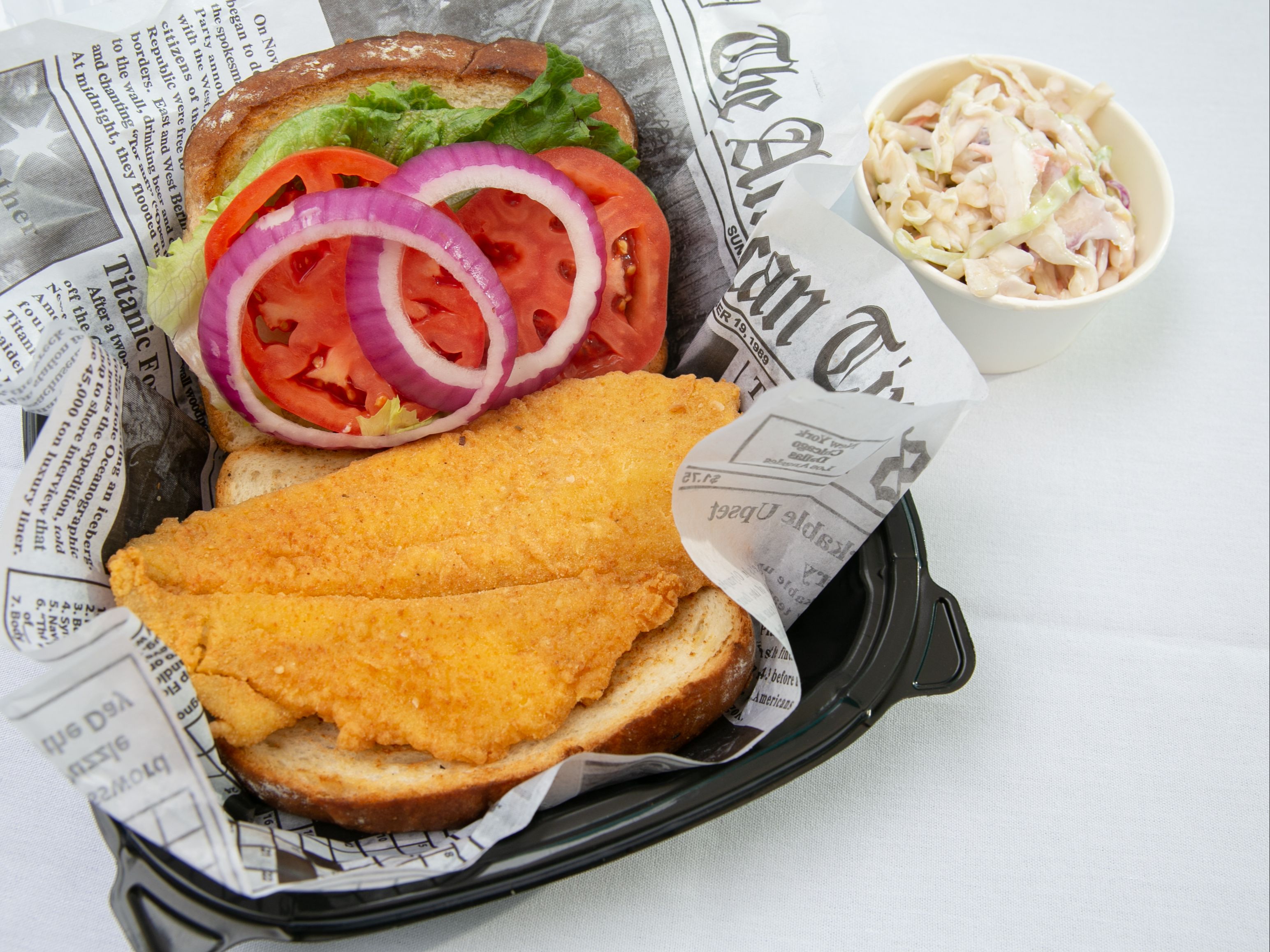 Flounder Sandwich