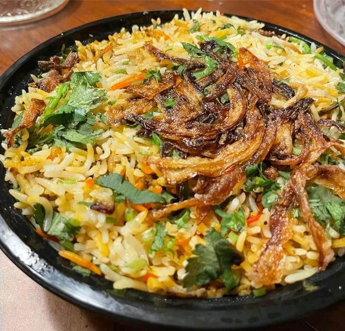Hyderabadi Chicken Dum Biryani