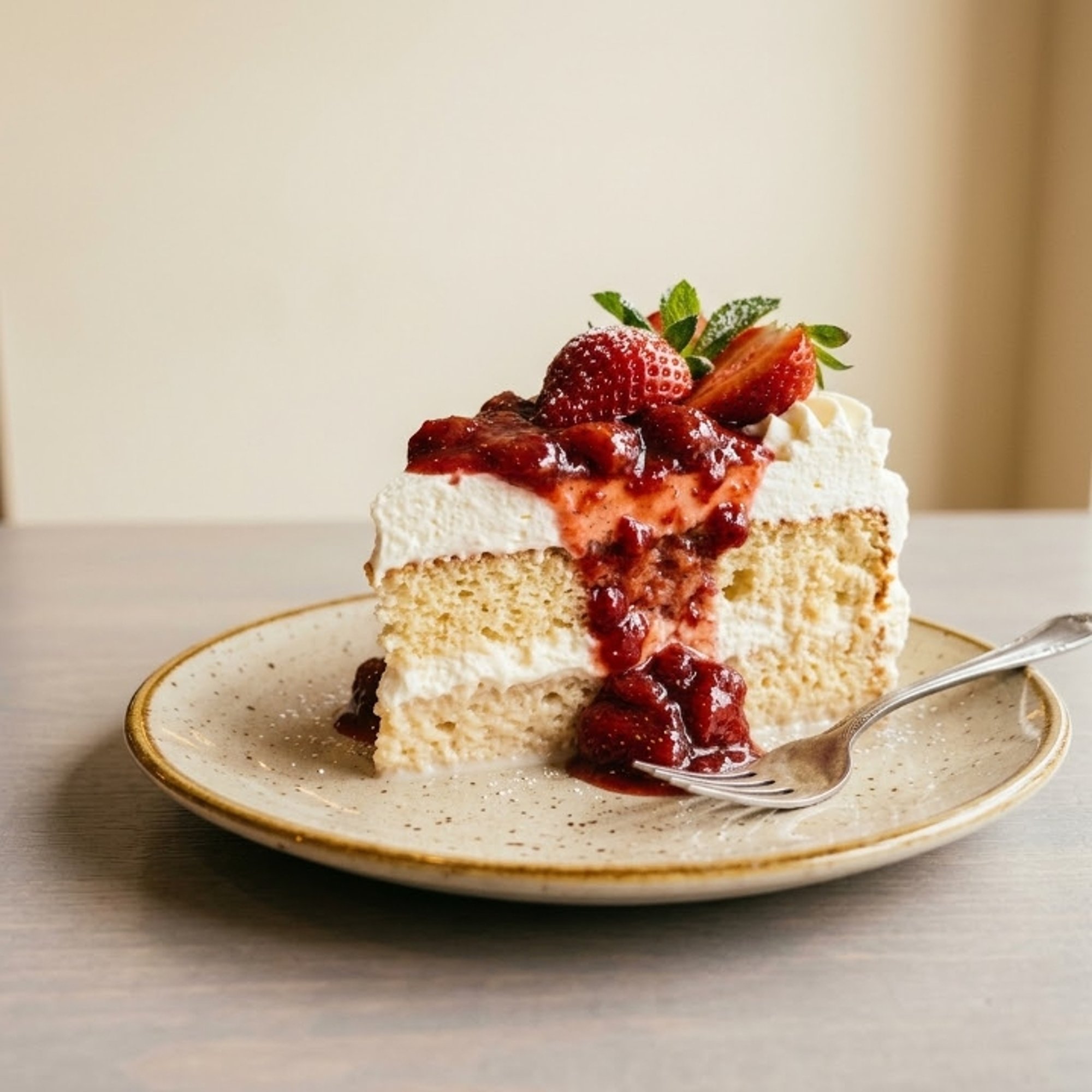 Tres Leches Slice