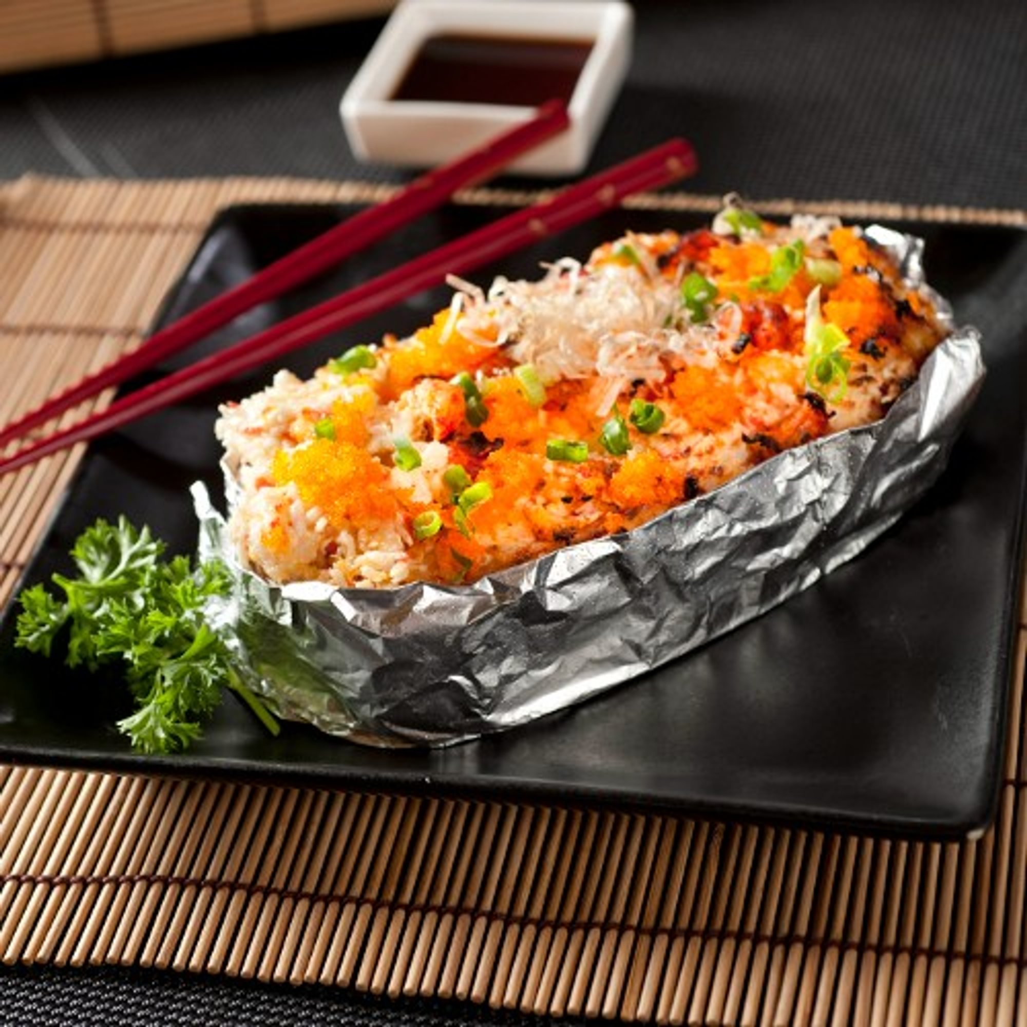 Langostino Fire Roll