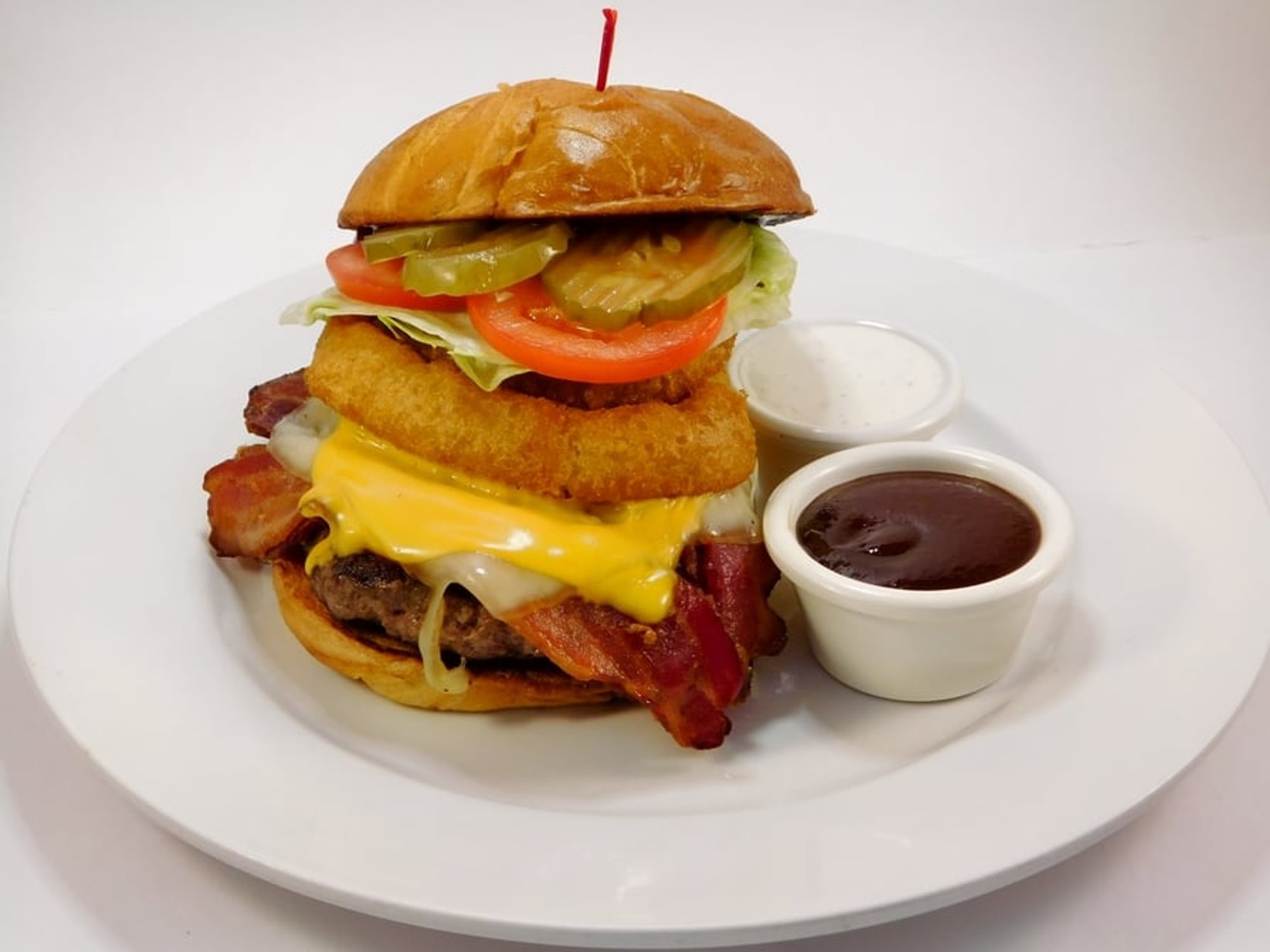 Western Bacon Cheeseburger