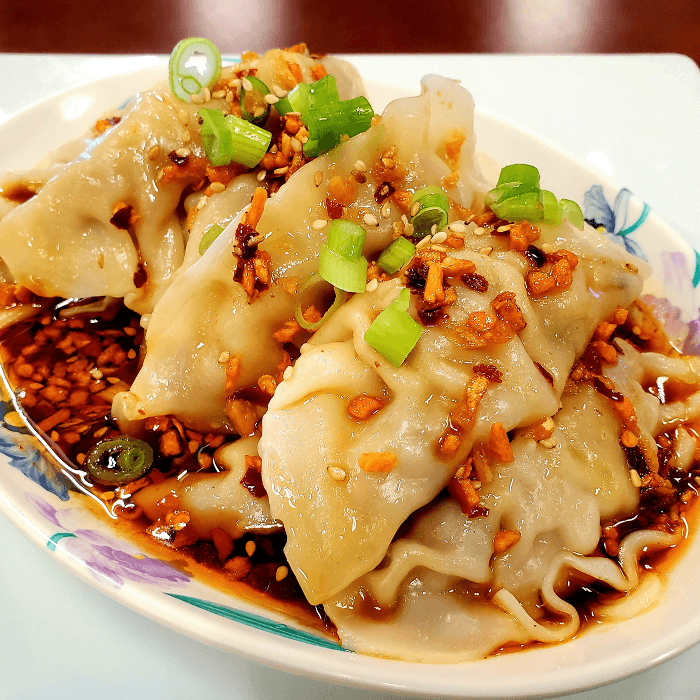 Delish Spicy Garlic Gyoza