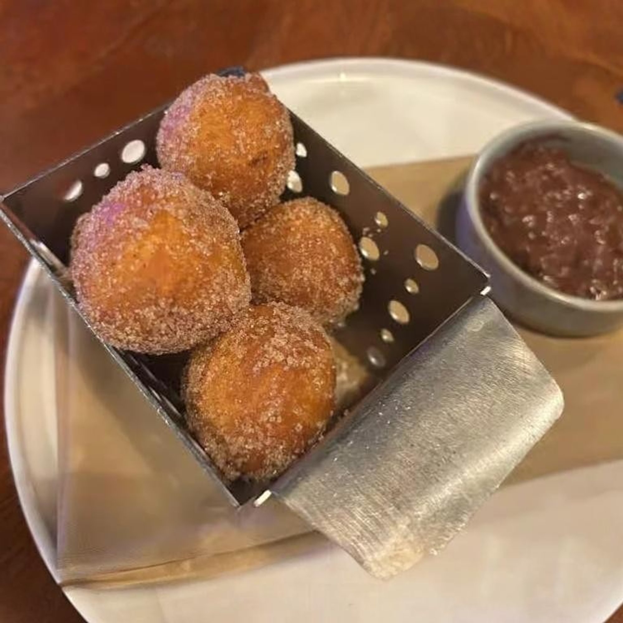Churro Donut Holes
